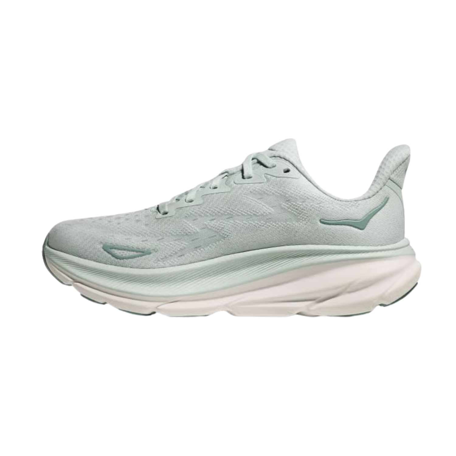 Hoka Clifton 9 Running Shoes Women - Droplet Grey/Druzy