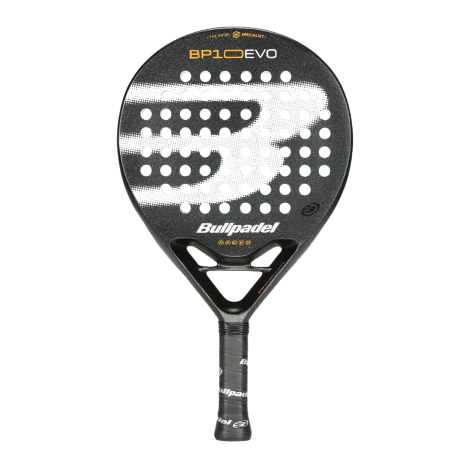 BullPadel BP10 Evo Padel Racket - Grey