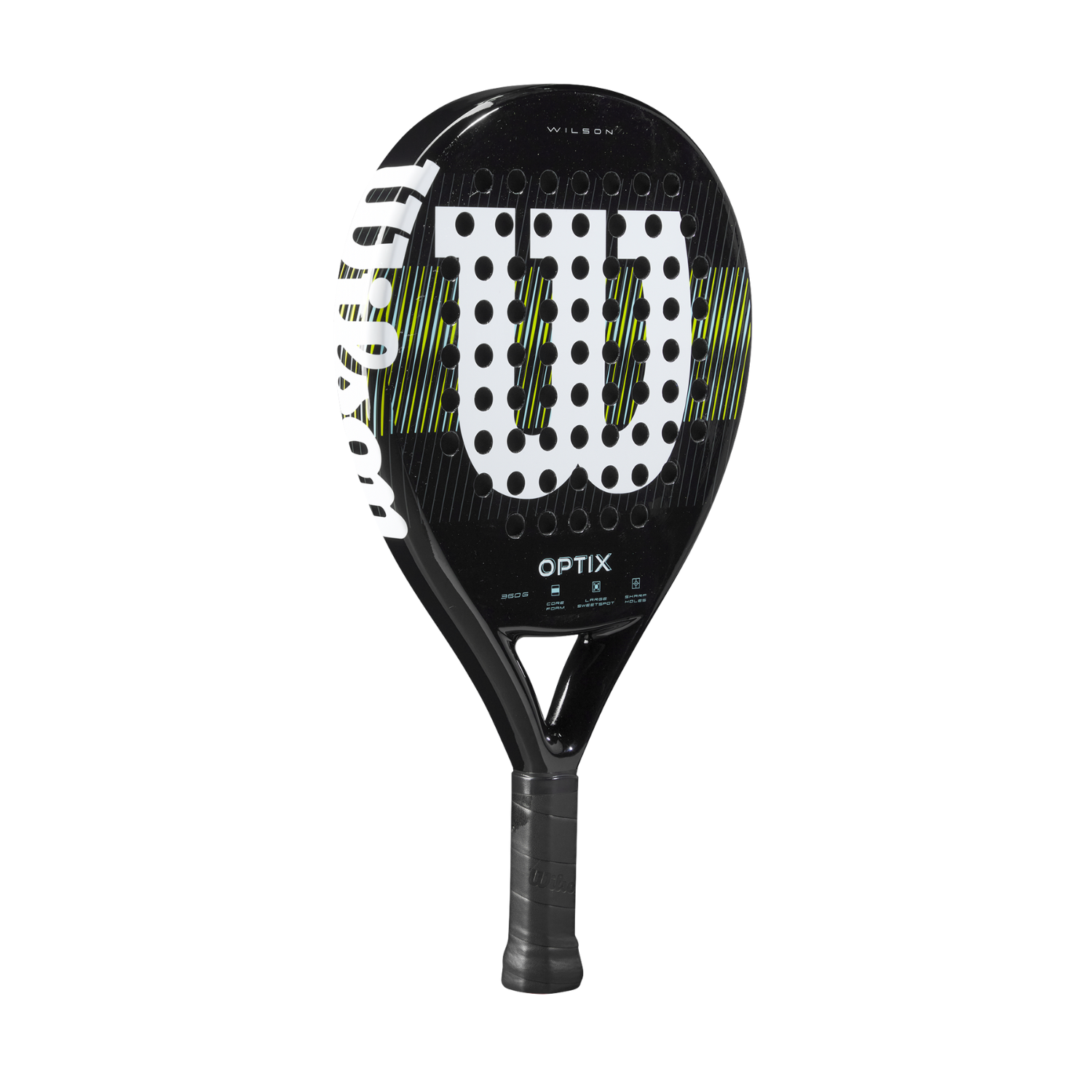 Wilson Optix V1 Black Padel Racket - Black