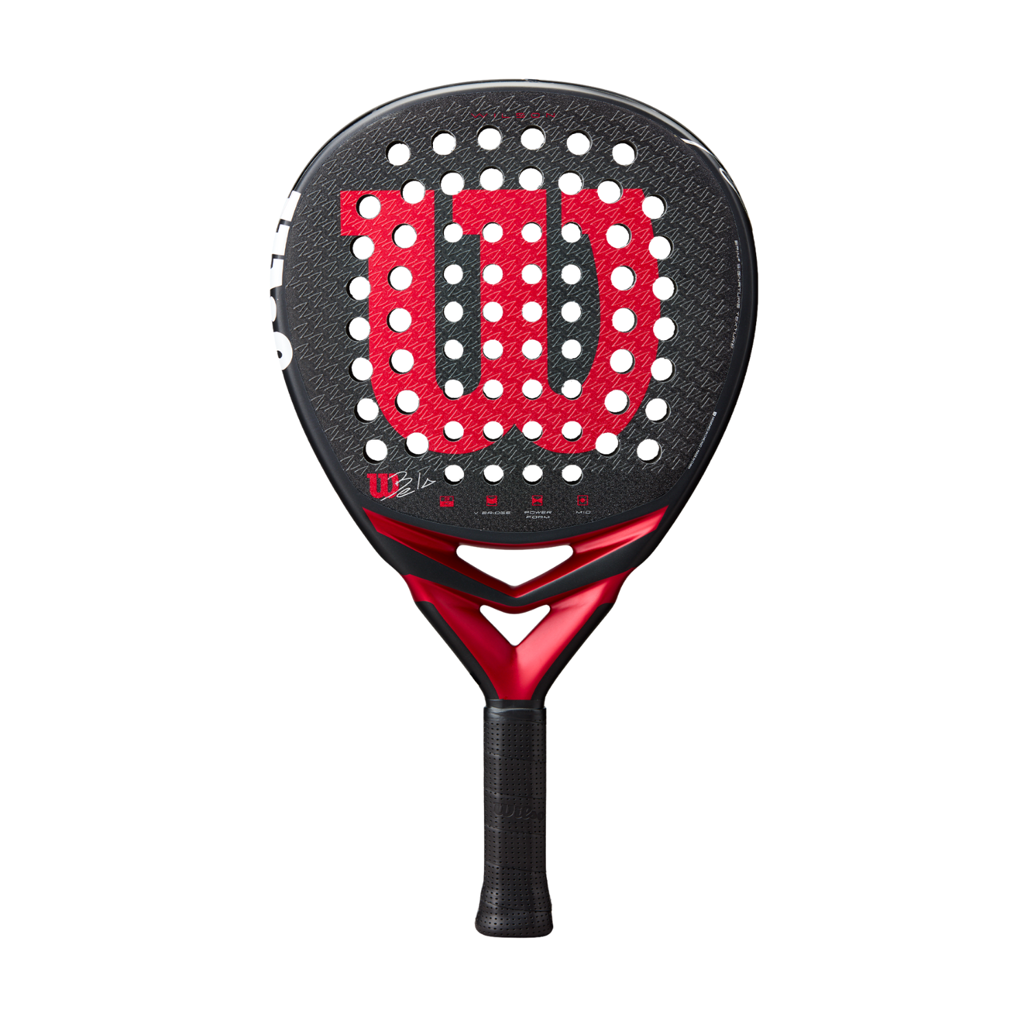 Wilson Bela V3 Padel Racket - Black/Red