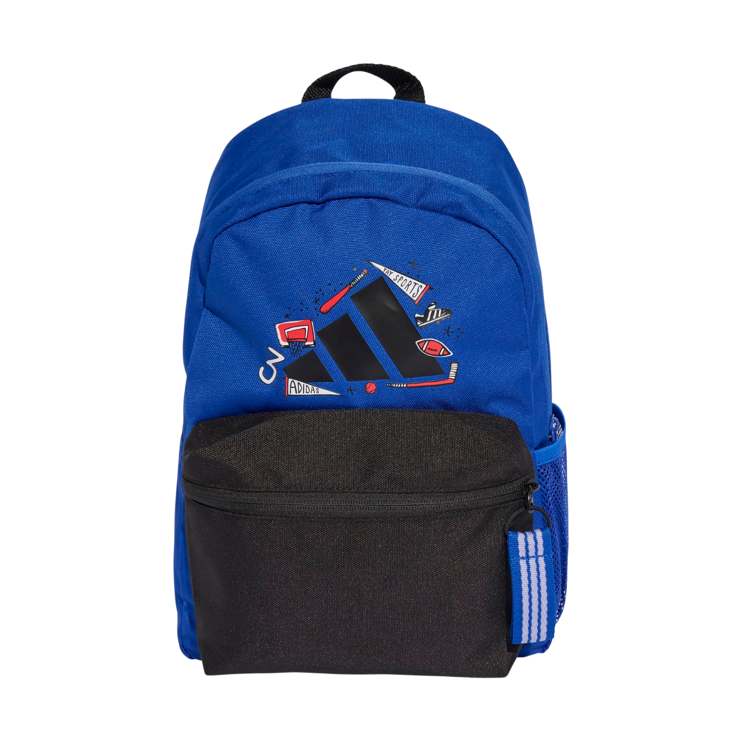 Adidas Little Kids Doodle Backpack - Royal Blue/Black