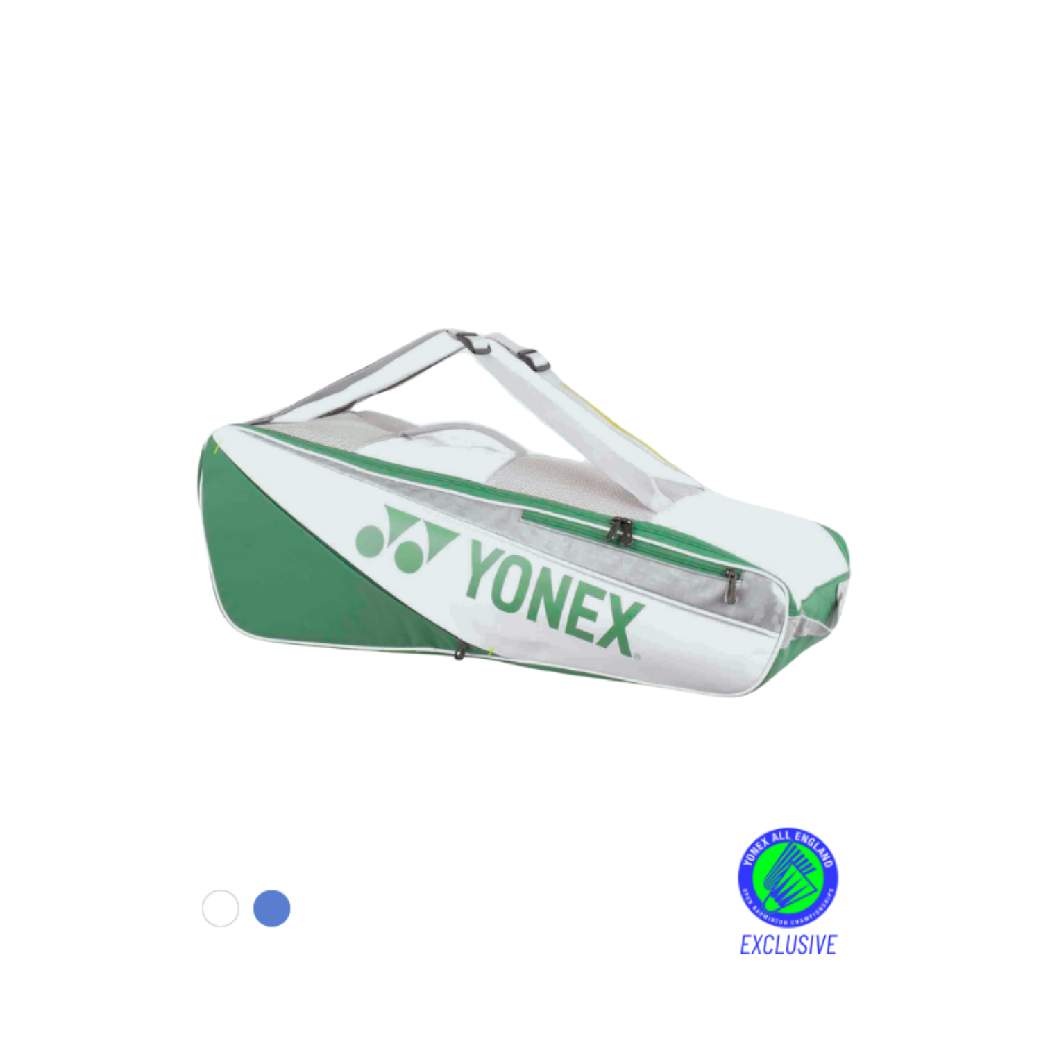 Yonex BA52526EX Club 6 Racket Bag - White/Green