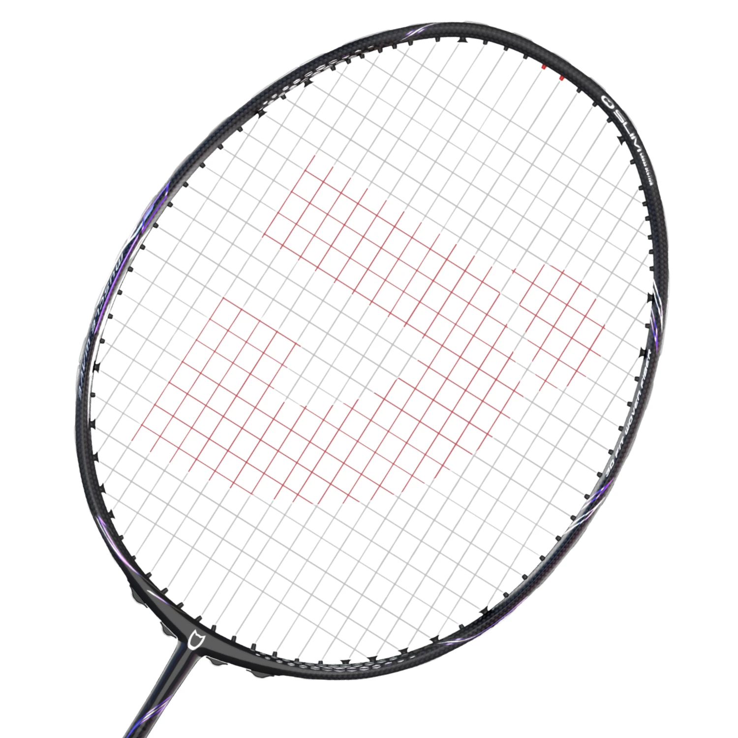Jnice Black Panther II Badminton Racket Strung - Black Badminton Rackets JNICE