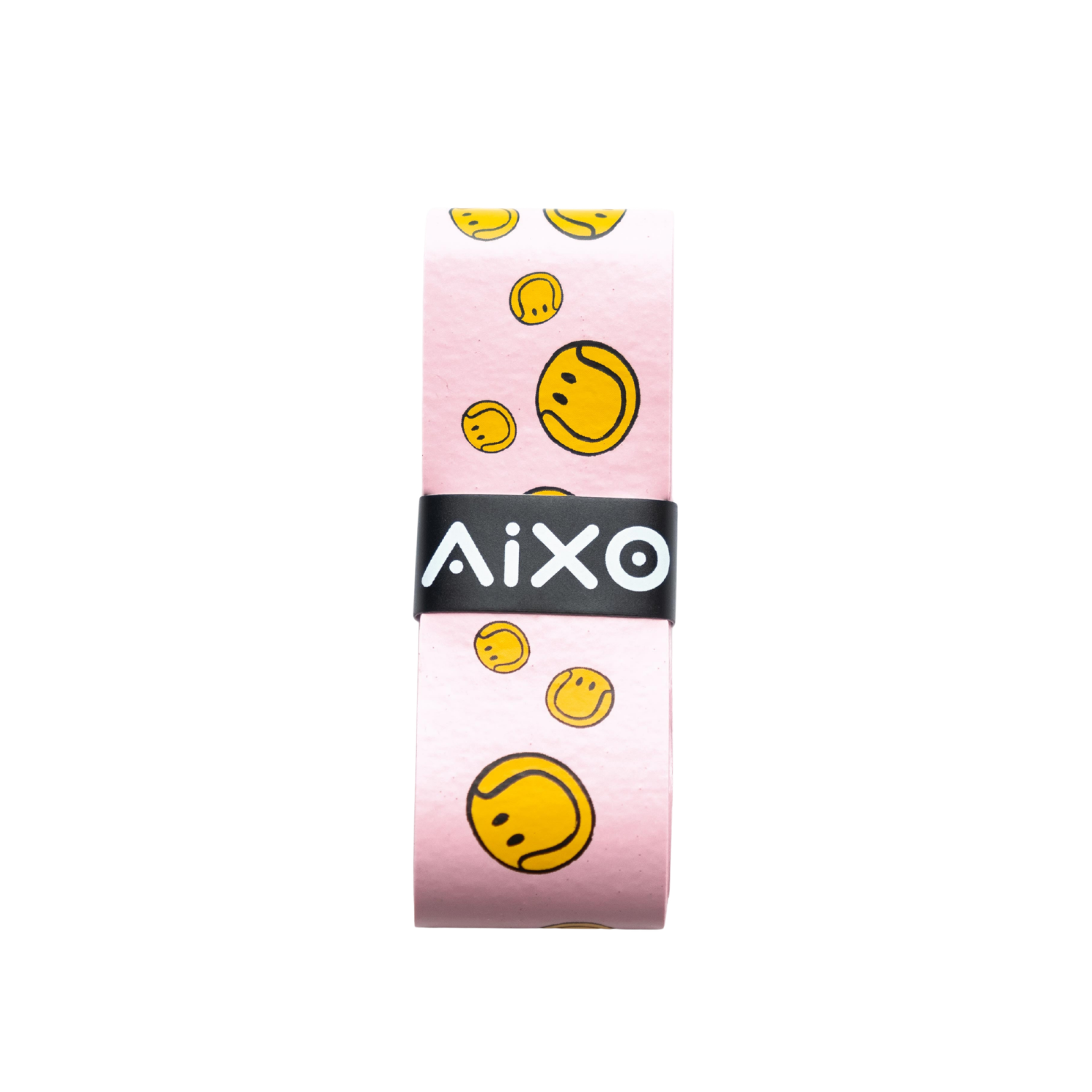 Aixo Smiley Ball Dry Overgrip Pink Overgrips Aixo