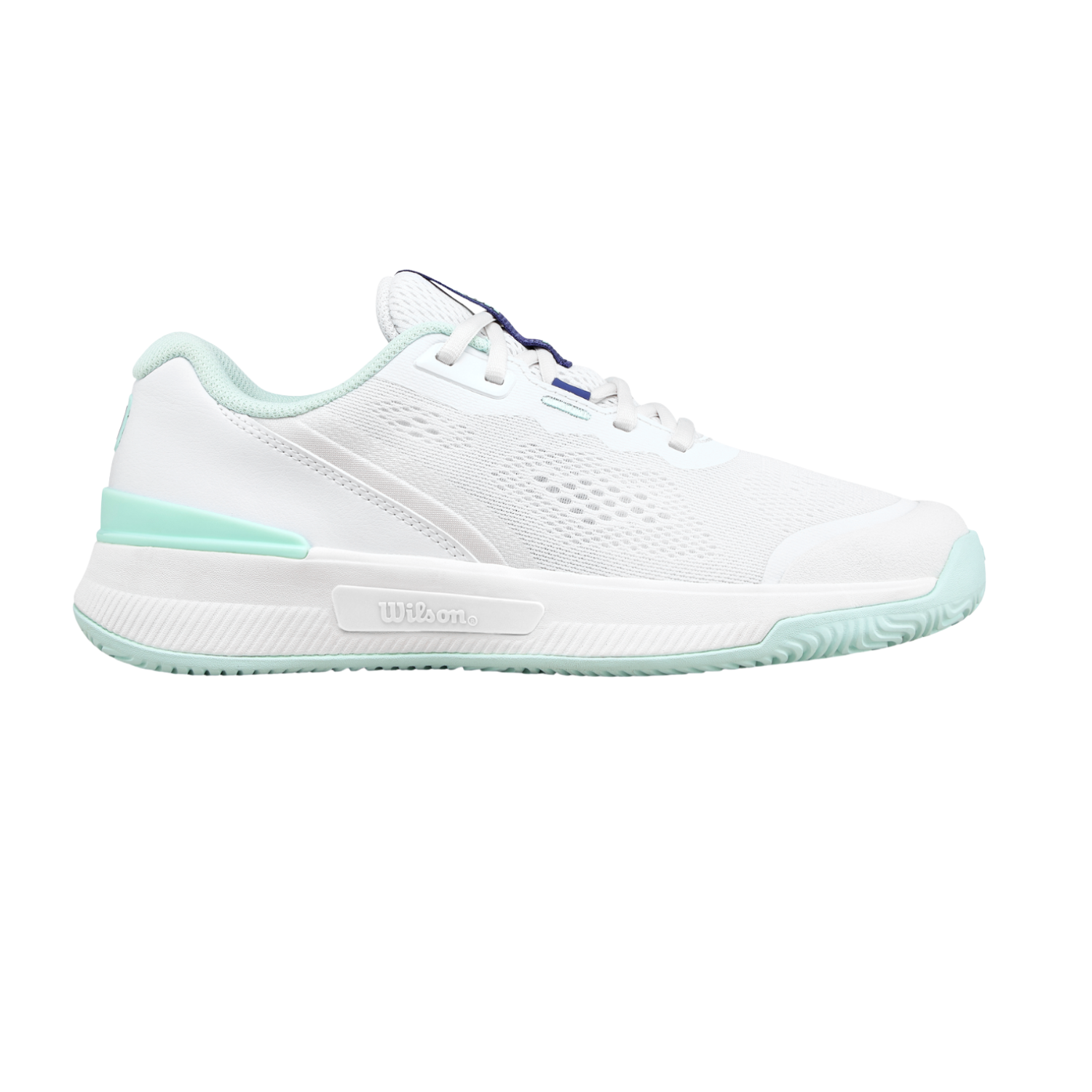 Wilson Intrigue Pro Tennis Shoe Women - White/Bay/Skip Blue White Bay Skip Blue Tennis Shoes Wilson