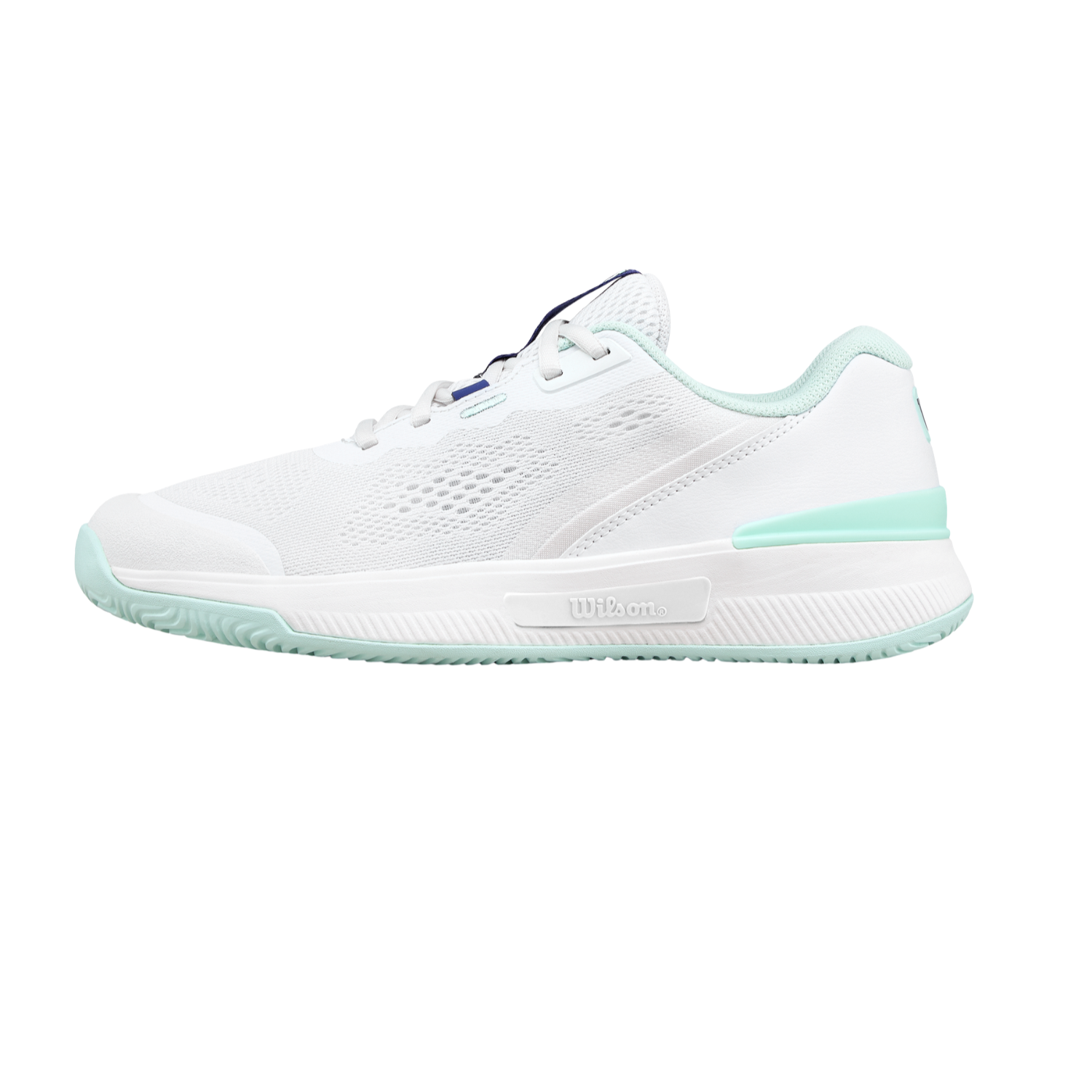 Wilson Intrigue Pro Tennis Shoe Women - White/Bay/Skip Blue Tennis Shoes Wilson