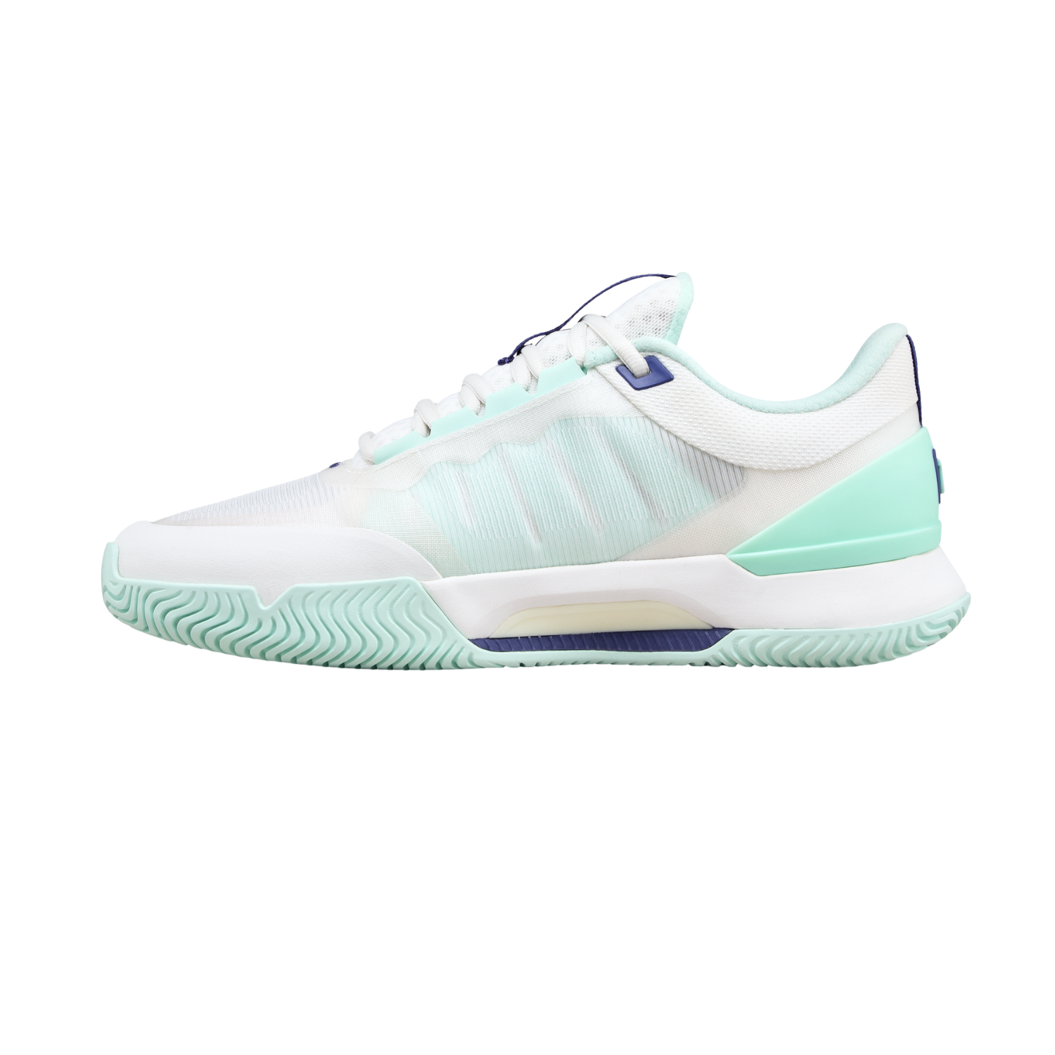 Wilson Intrigue Tour Tennis Shoe Women - White/Bay/Skip Blue Tennis Shoes Wilson