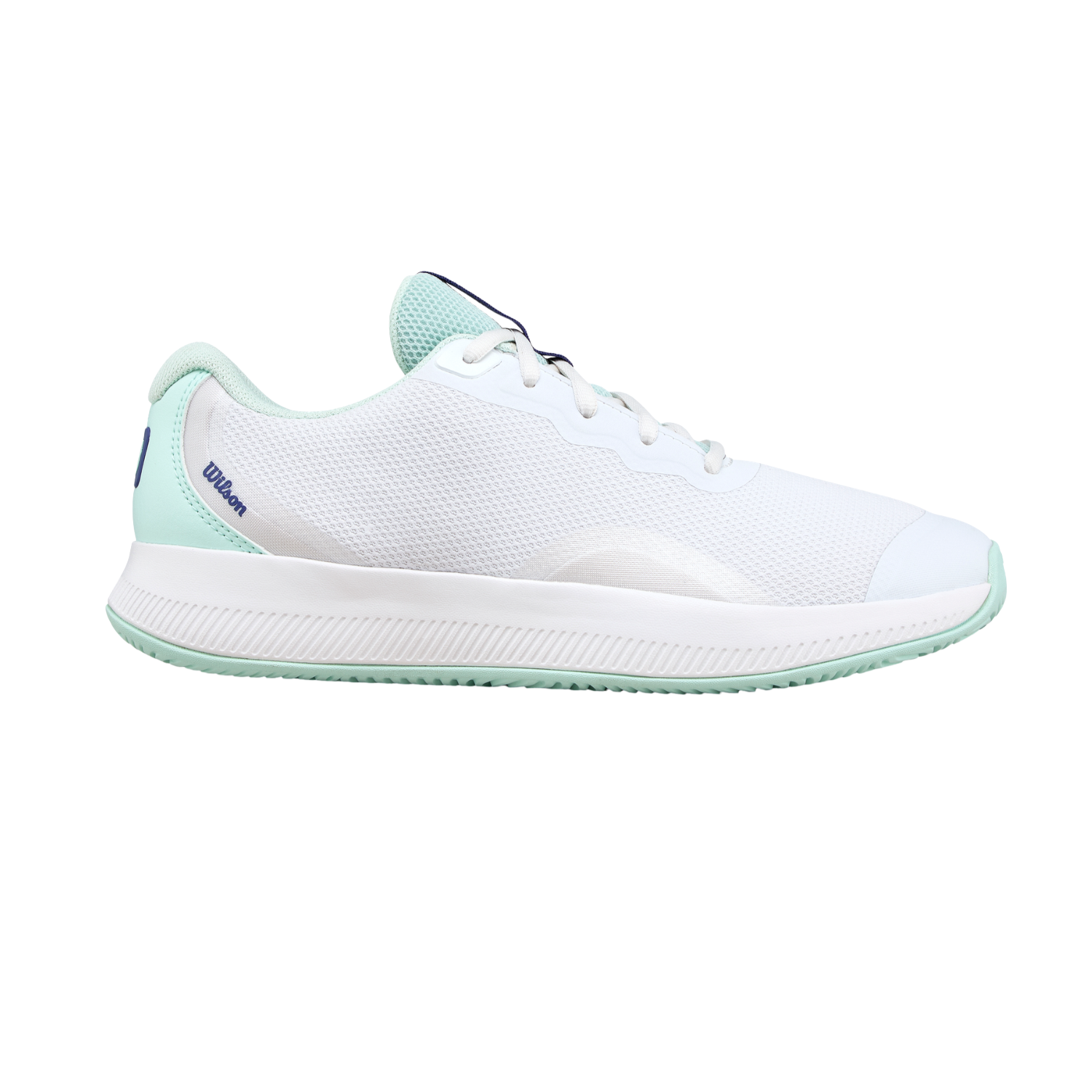 Wilson Intrigue Lite Tennis Shoe Women - White/Bay/Skip Blue White Bay Skip Blue Tennis Shoes Wilson