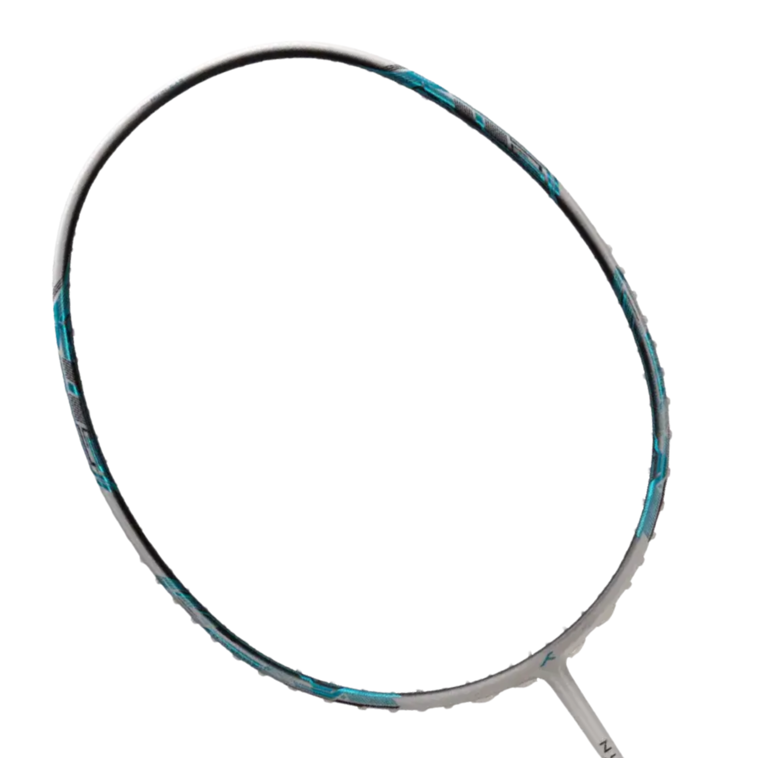 Hundred Nuclear 78 5U Badminton Racket - White/Blue White Blue 5U6 Badminton Rackets Hundred