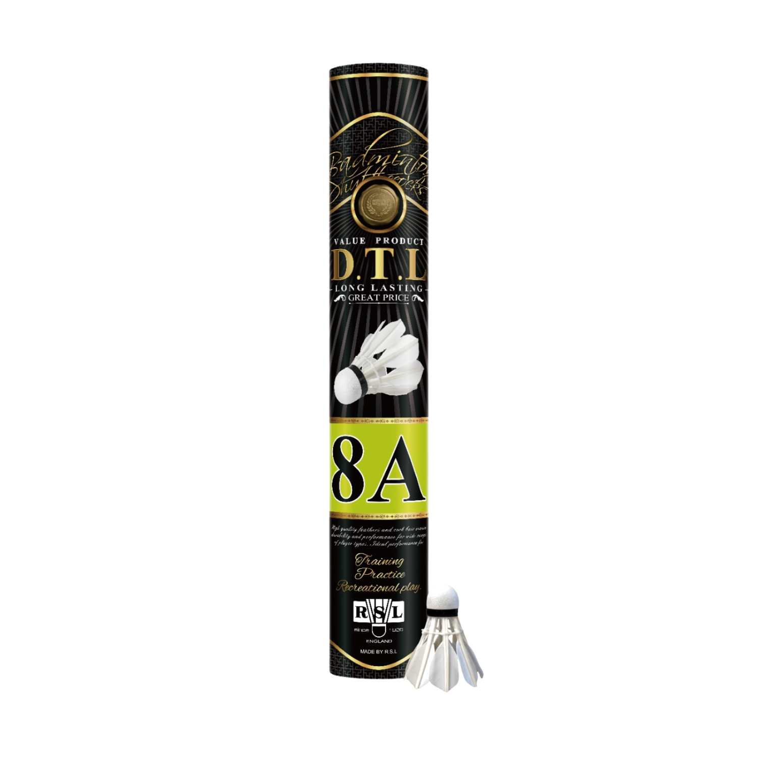 RSL DTL 8A Shuttlecock