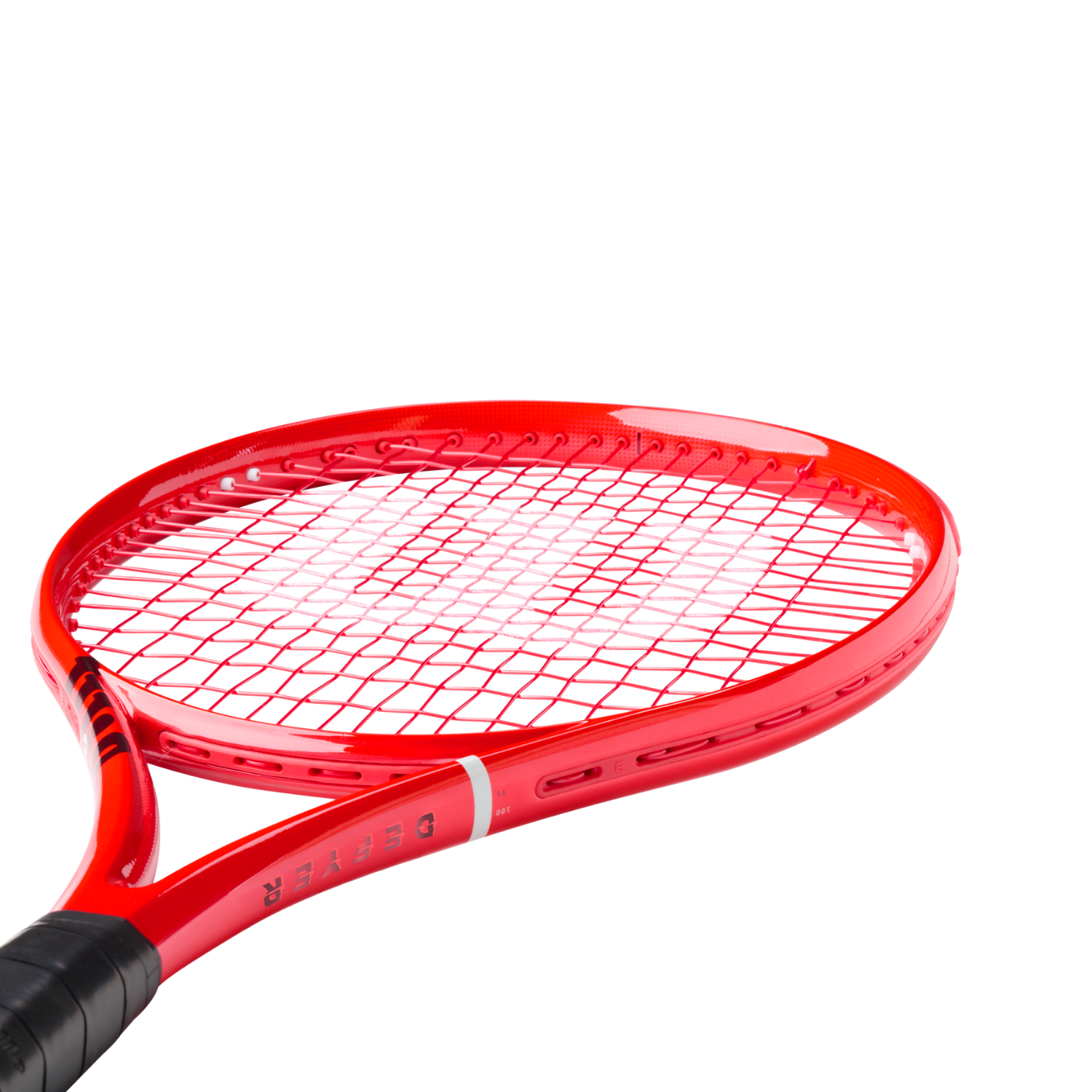 Wilson Defyer 100 V1 Redline Concept Edition 2026 Tennis Unstrung Racket 300g - Adrenalyn Red