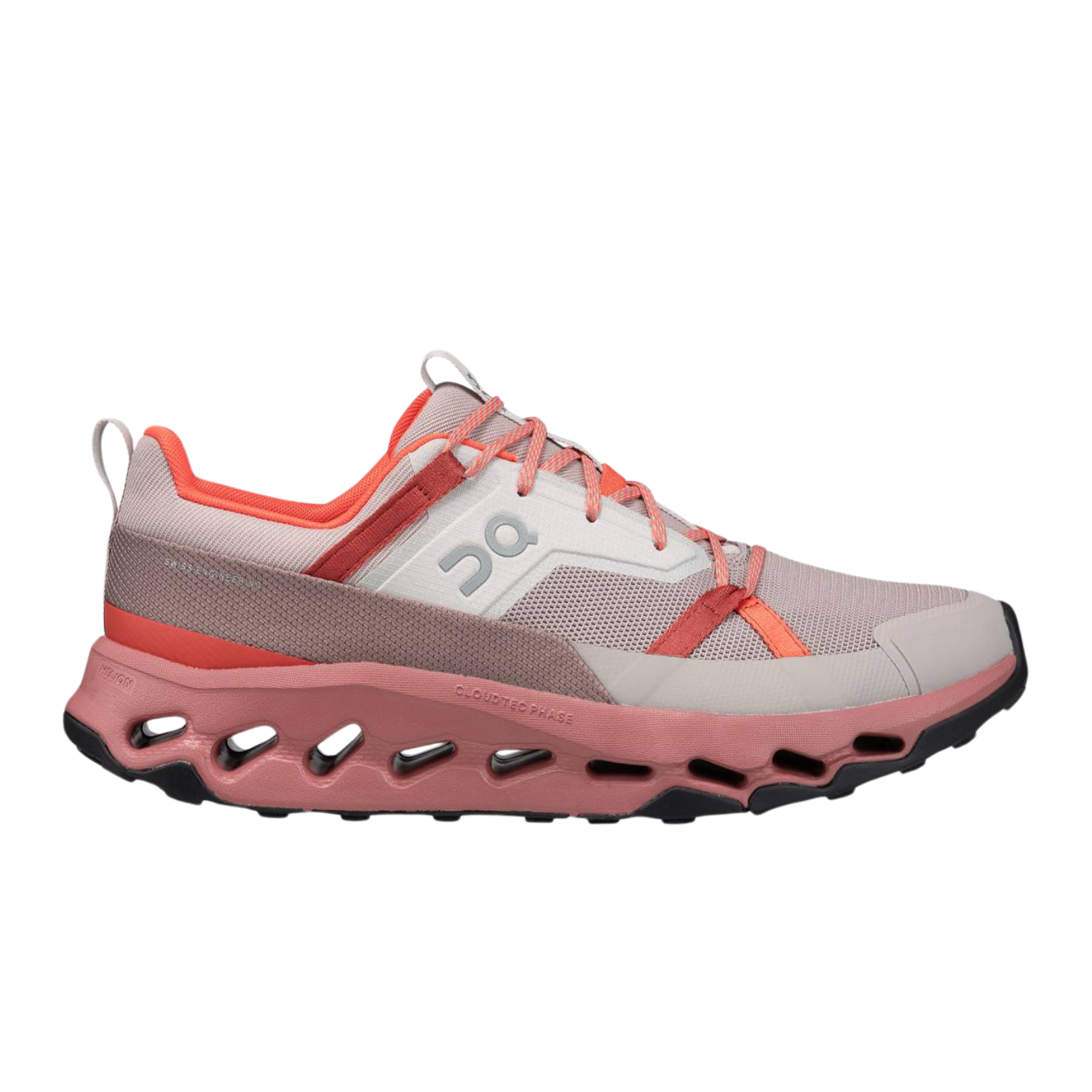 On Cloudhorizon Running Shoes Mens - Fog/Mahogany