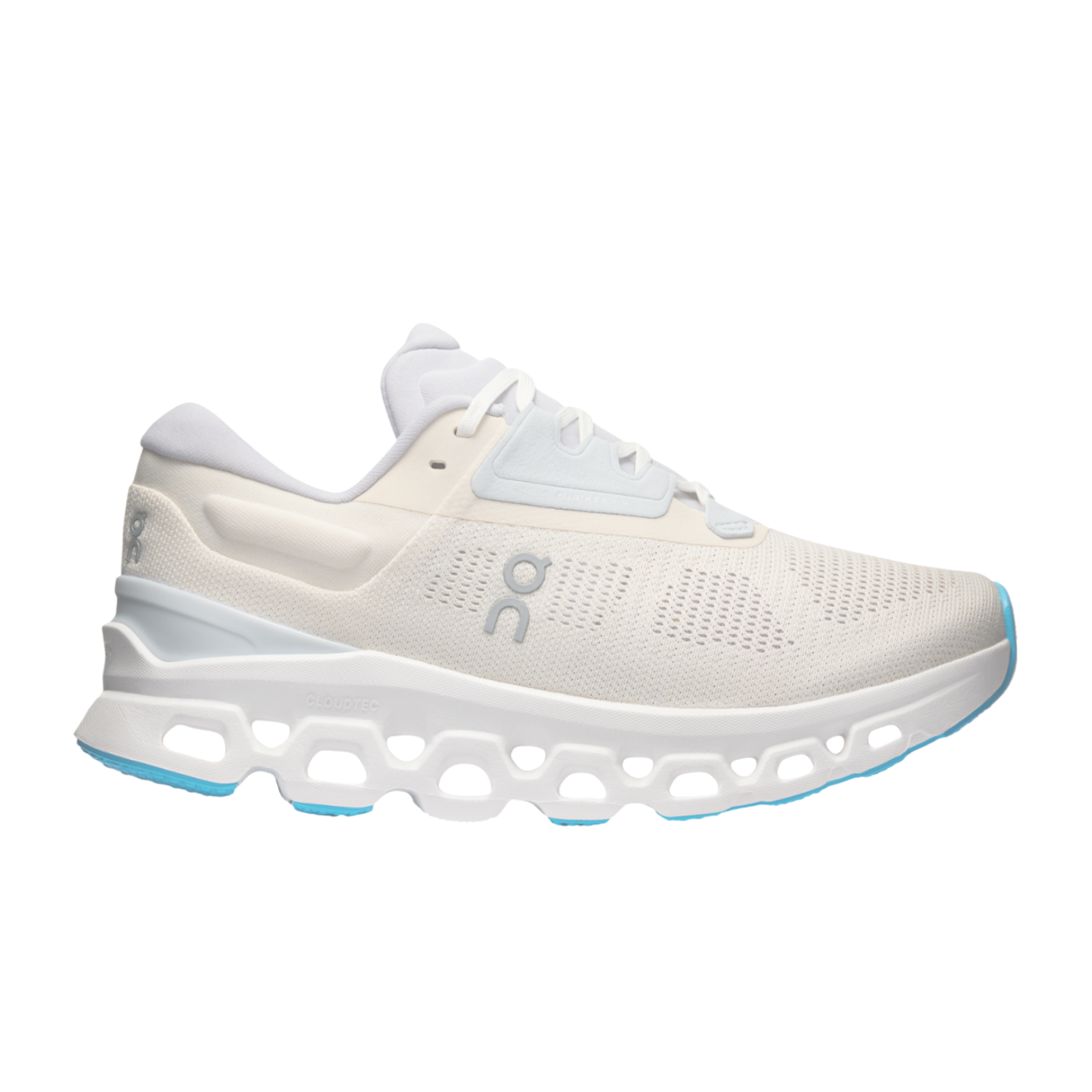On Cloudstratus 3 Running Shoes Women - Cream/Arctic