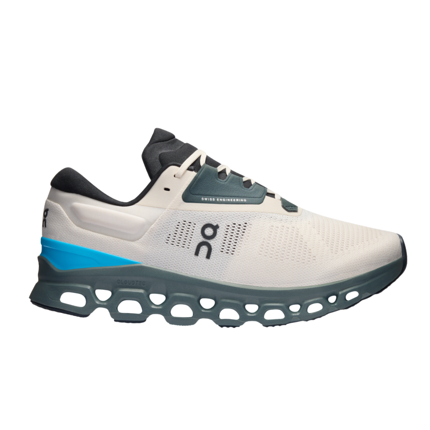 On Cloudstratus 3 Running Shoes Men - Cream/Horizon