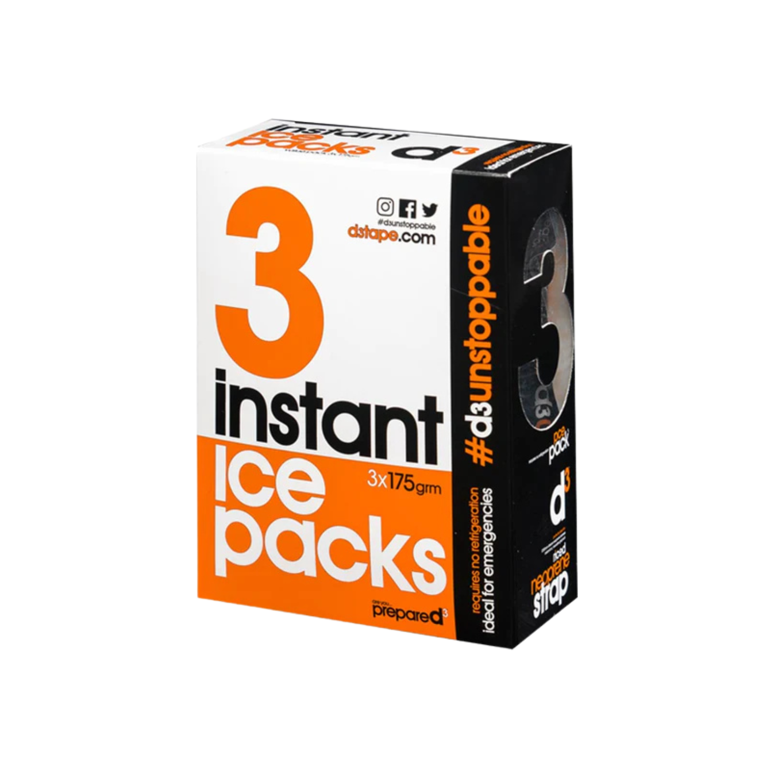 D3 Instant Ice Packs