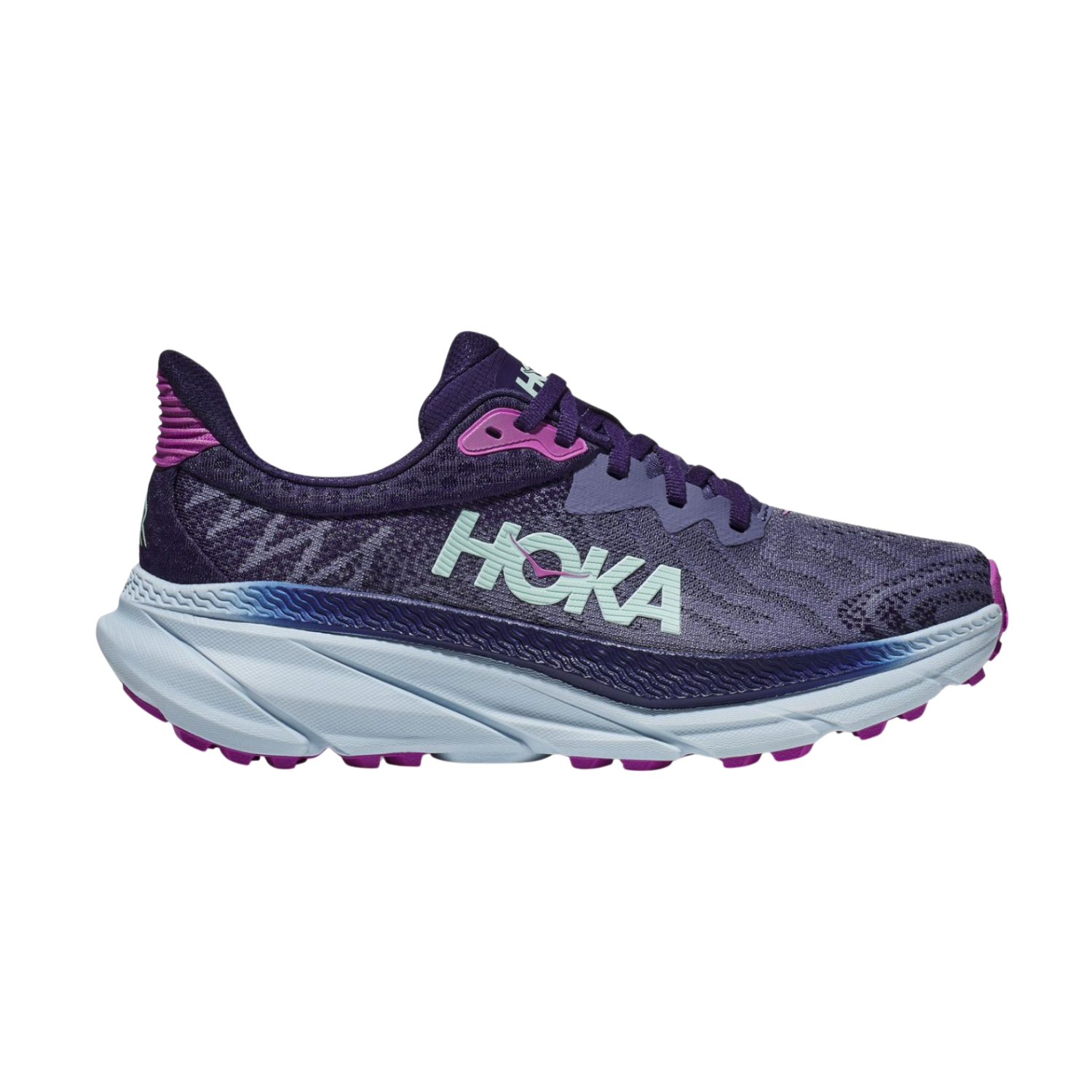 Hoka Challenger ATR 7 Wide Running Shoes Women - Purple