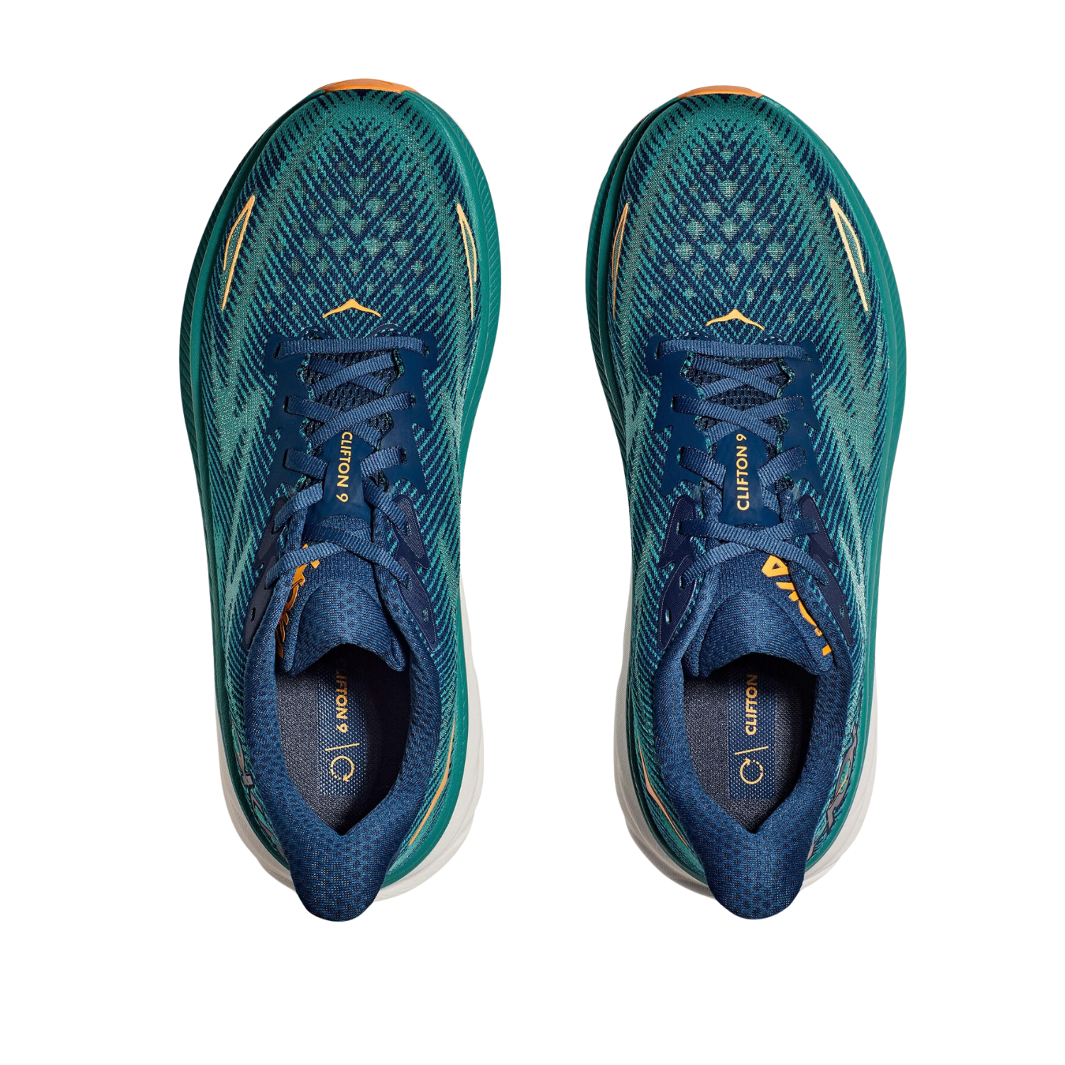 Hoka Clifton 9 Running Shoes Men - Midnight/Oceanic