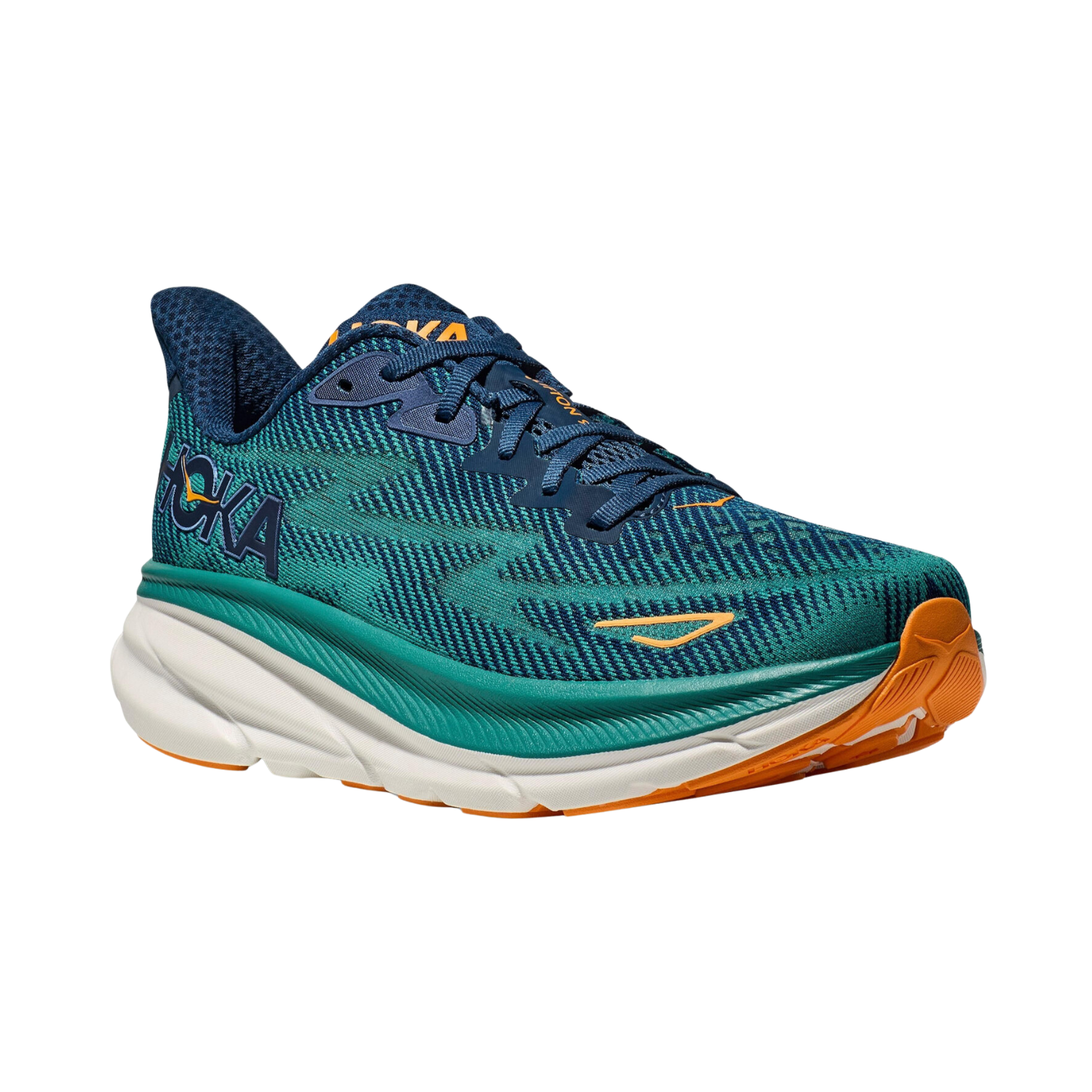 Hoka Clifton 9 Running Shoes Men - Midnight/Oceanic