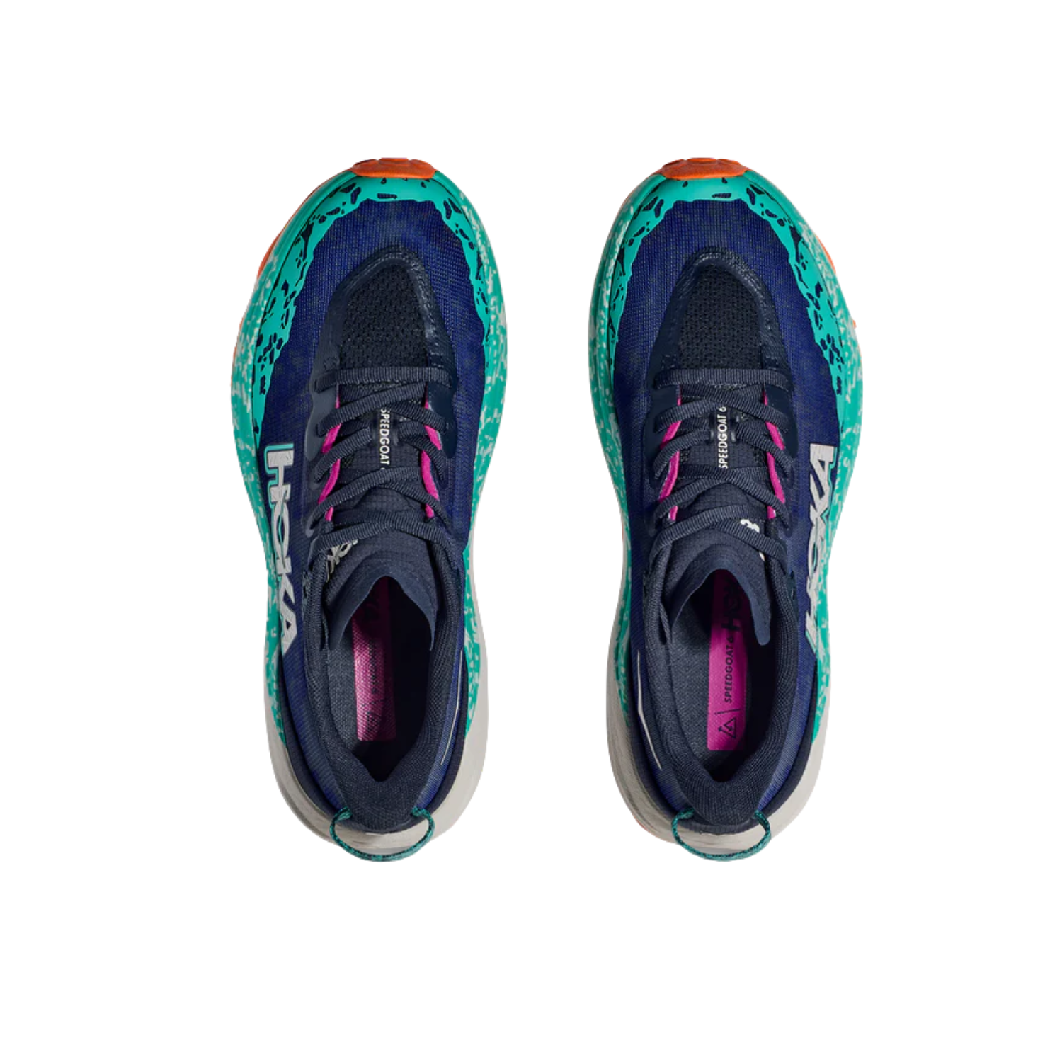 Hoka Speedgoat 6 Wide Running Shoes Women - Varsity Navy/Meteor