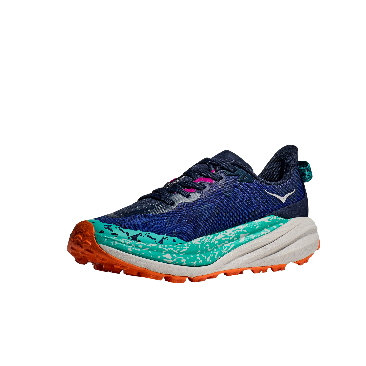 Hoka Speedgoat 6 Wide Running Shoes Women - Varsity Navy/Meteor