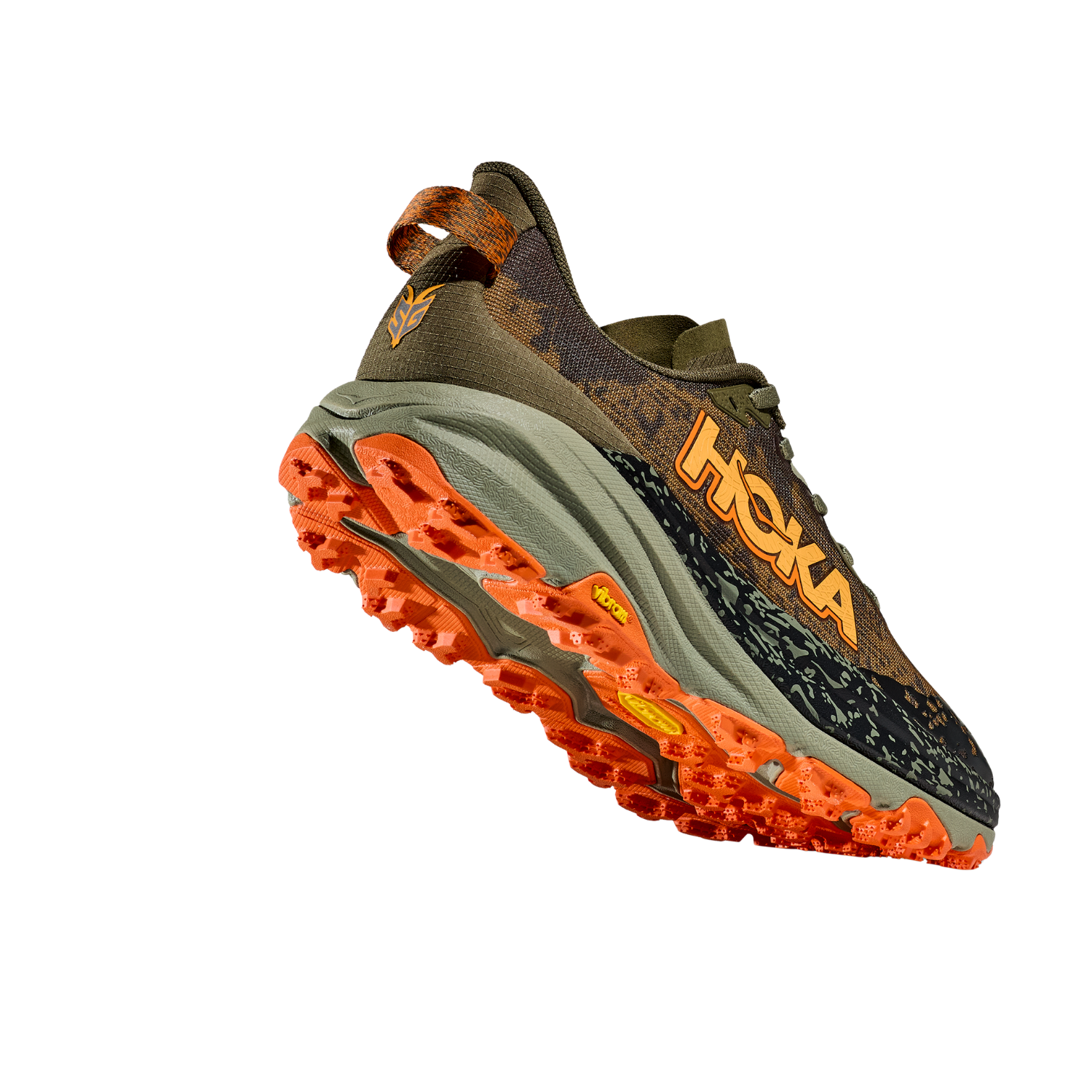 Hoka Speedgoat 6 Wide Running Shoes Men - Camo/Antique Olive