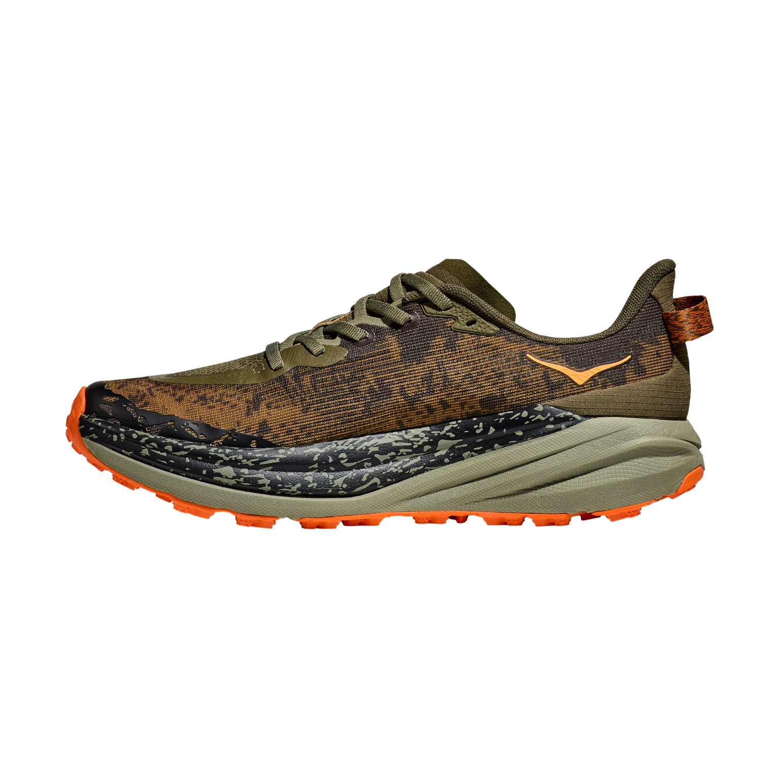 Hoka Speedgoat 6 Wide Running Shoes Men - Camo/Antique Olive