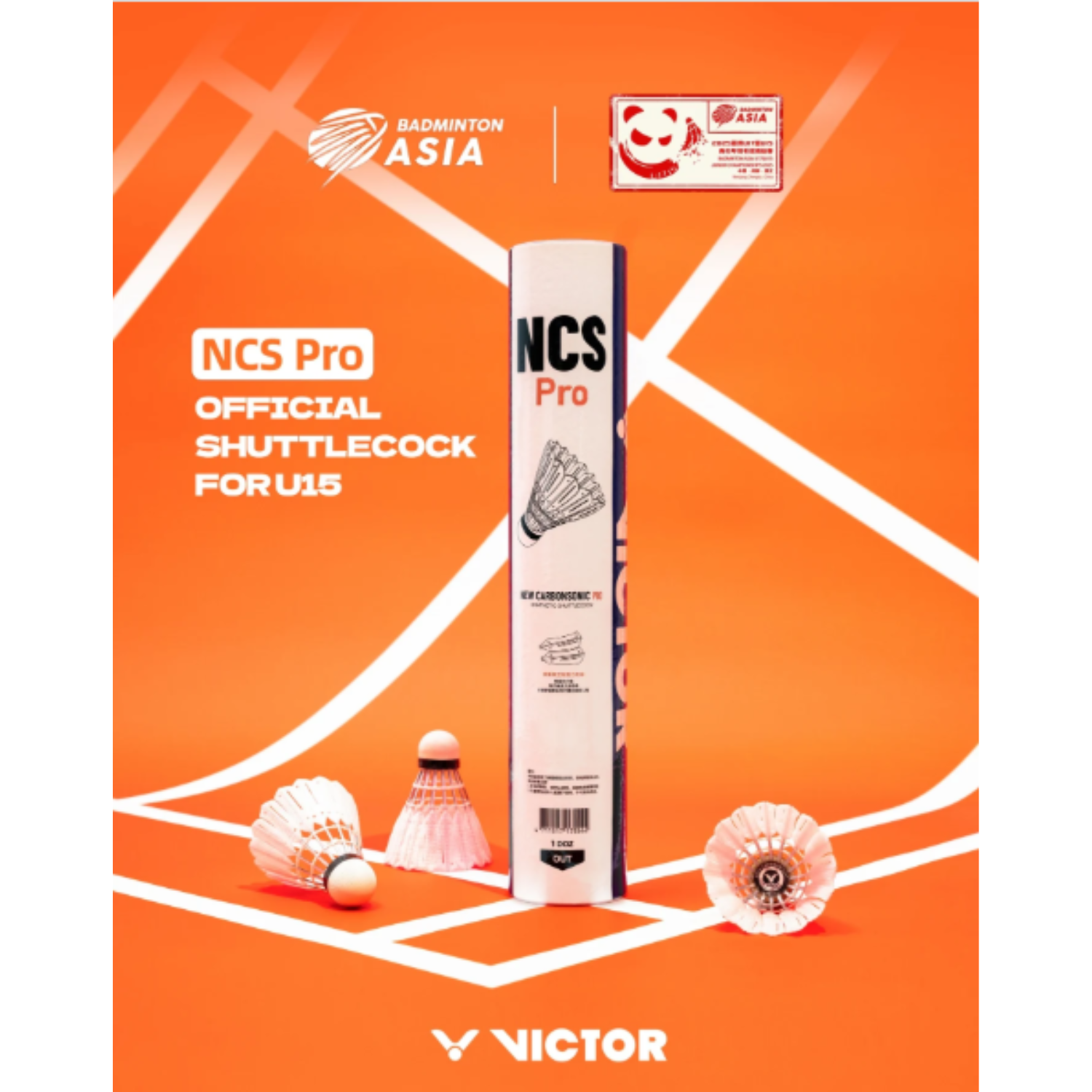 Victor New CarbonSonic Pro Shuttles NCS Pro - From £19.80 Synthetic Shuttle Victor