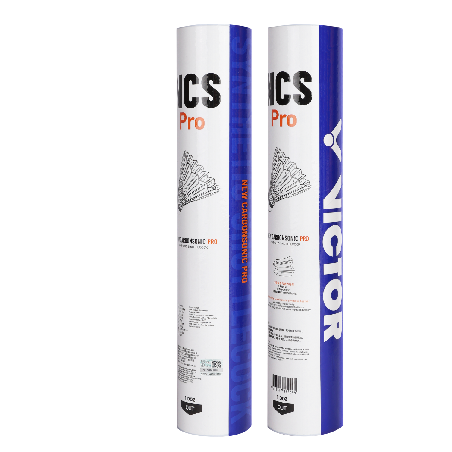 Victor New CarbonSonic Pro Shuttles NCS Pro - From £19.80 Synthetic Shuttle Victor