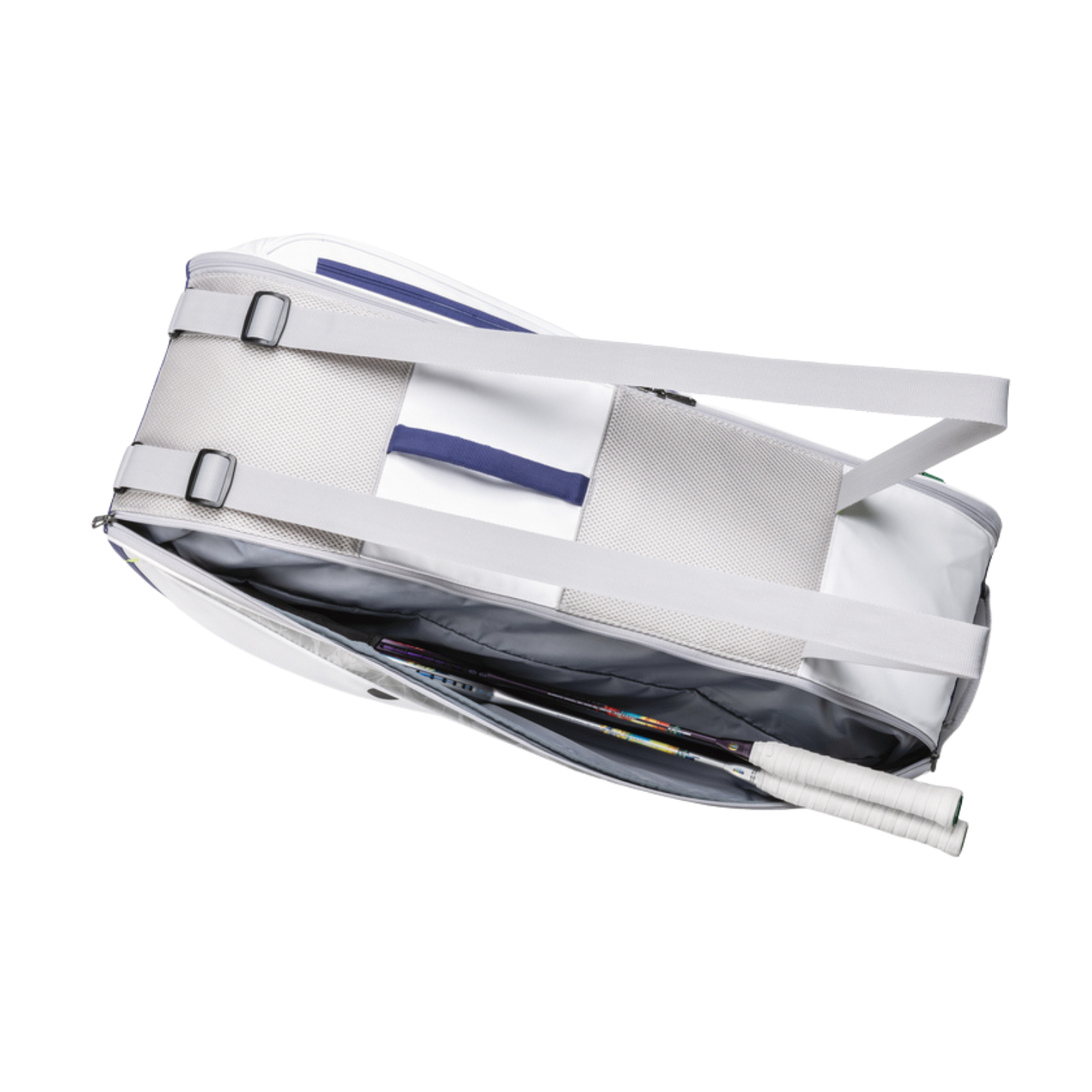 Yonex BA52526EX Club 6 Racket Bag - White/Blue