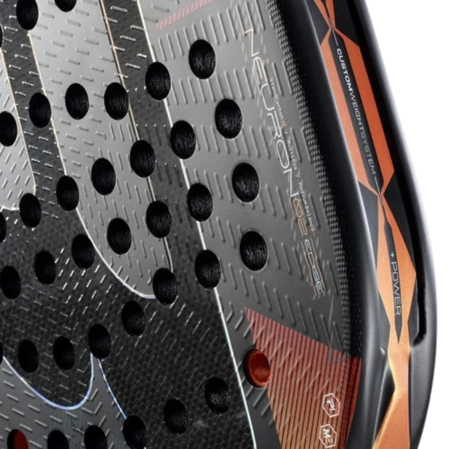 BullPadel Neuron 02 Edge 26 Padel Racket - Black