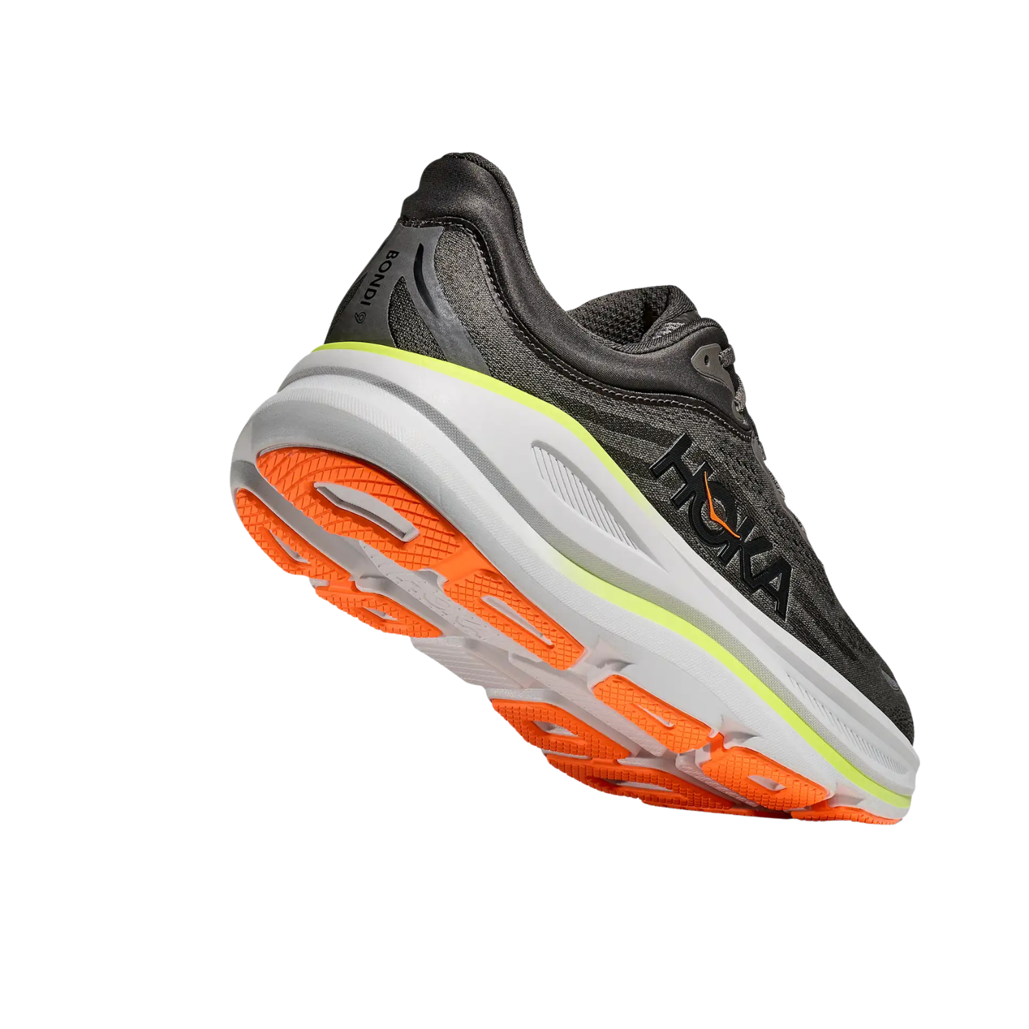 Hoka Bondi 9 Running Shoe Men - Asphalt Grey/Gravel Running Shoes Hoka
