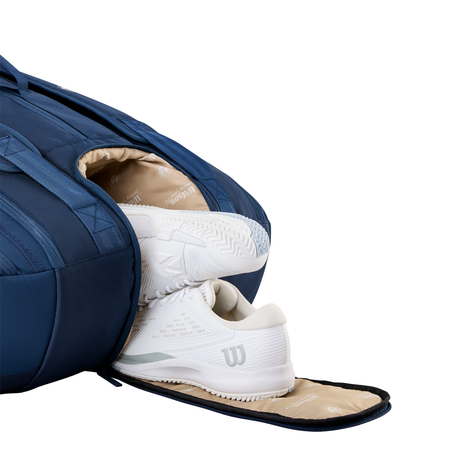 Wilson Roland Garros 2026 Session Soire 15 Racket Bag - Navy/Clay