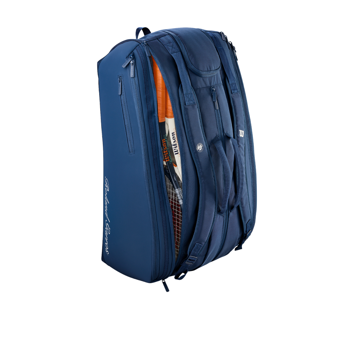 Wilson Roland Garros 2026 Session Soire 15 Racket Bag - Navy/Clay