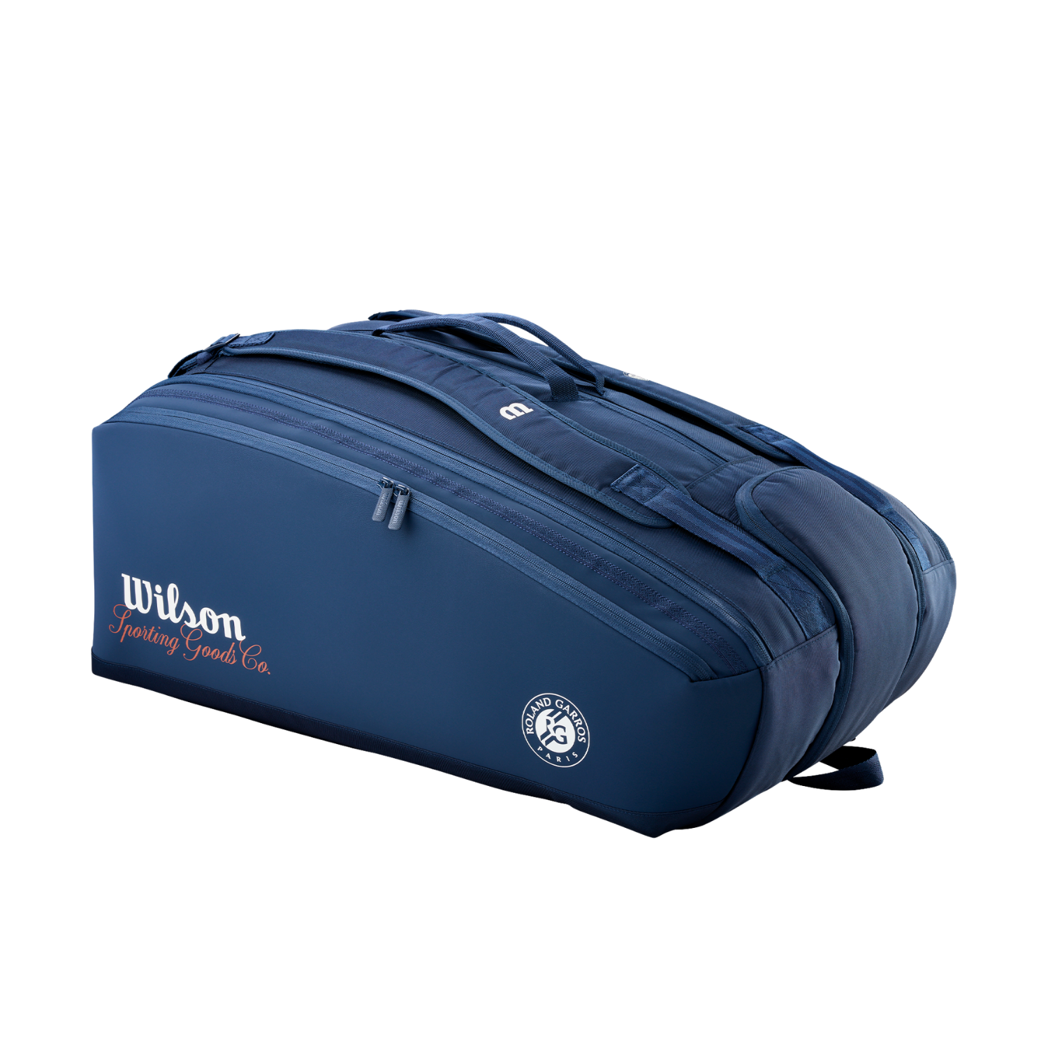 Wilson Roland Garros 2026 Session Soire 15 Racket Bag - Navy/Clay