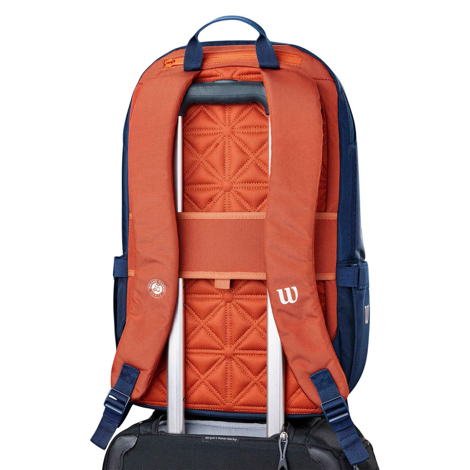 Wilson Roland Garros 2026 Session Soire Backpack - Navy/Clay