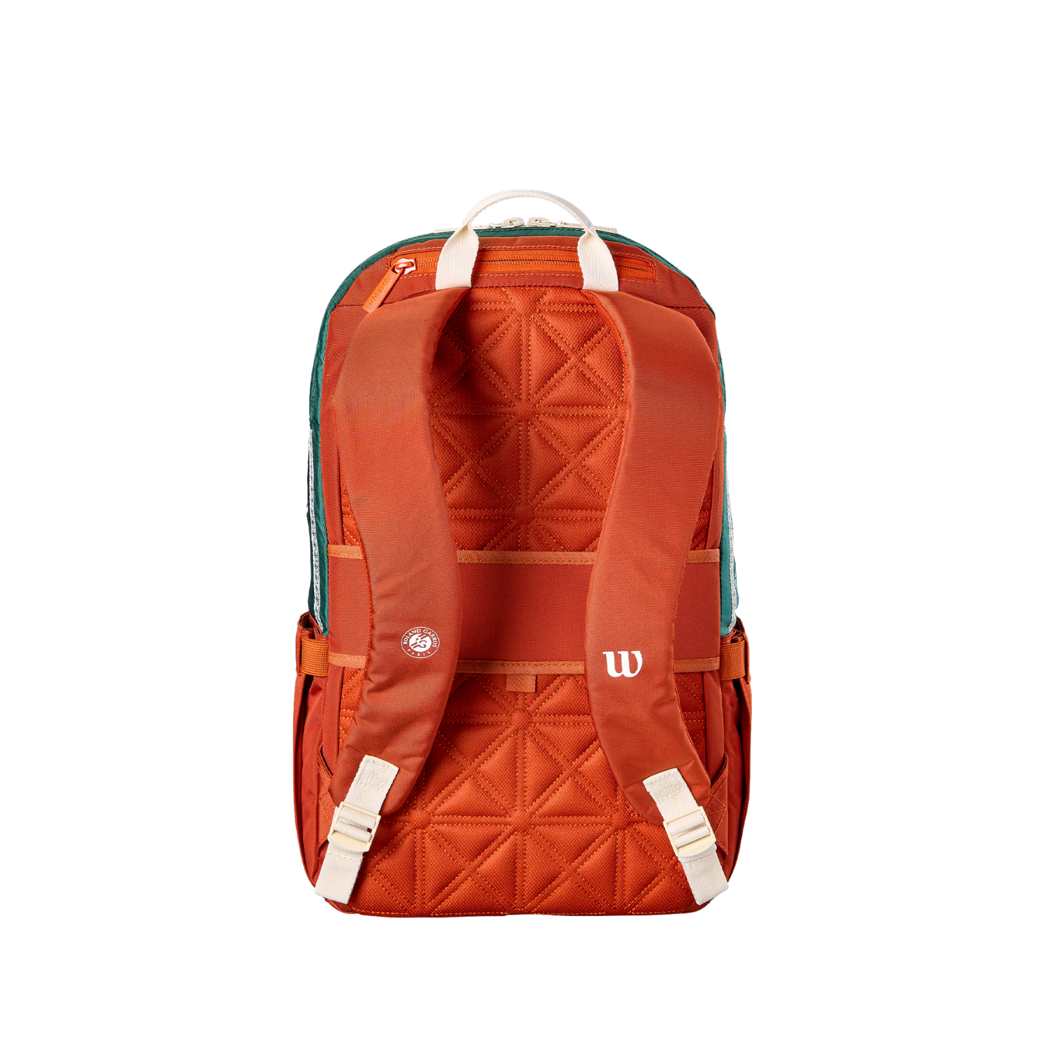 Wilson Roland Garros 2026 Tennis Backpack - Cream/Clay/Green