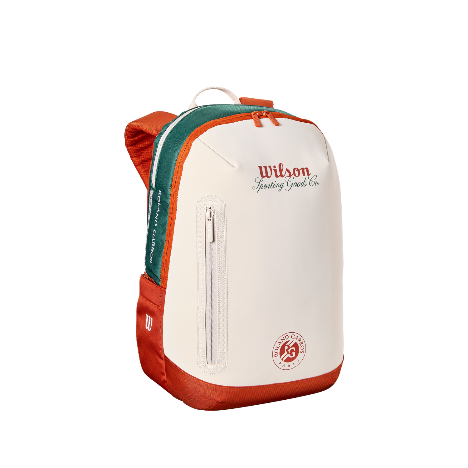 Wilson Roland Garros 2026 Tennis Backpack - Cream/Clay/Green