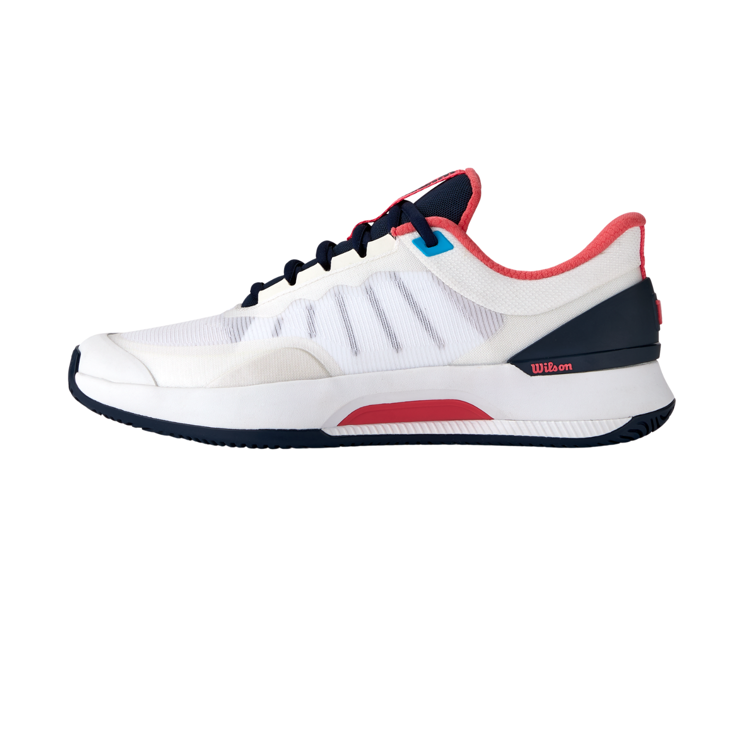 Wilson Intrigue Tour Tennis Shoe Women - White/Navy Tennis Shoes Wilson