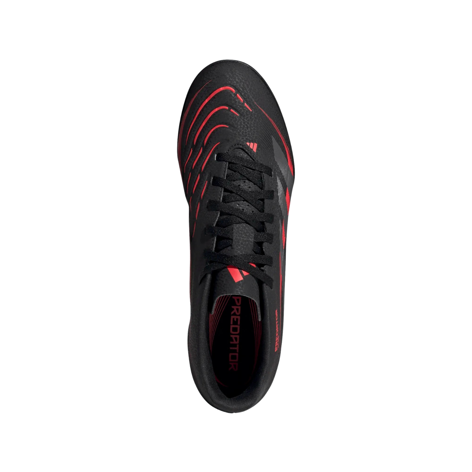 Adidas Predator Club TF Football Shoe Unisex - Black/Grey shoes Adidas