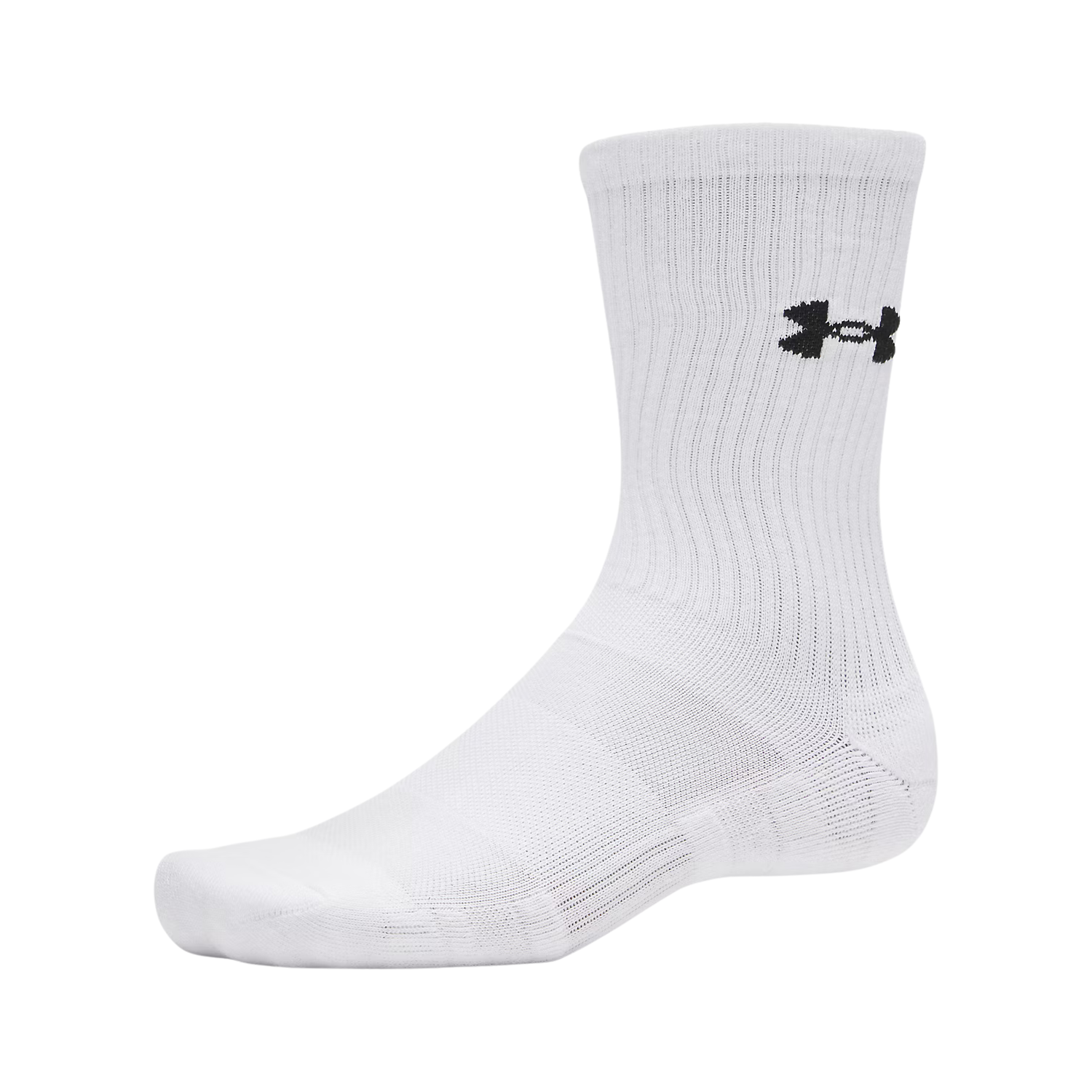 Under Armour Performance Cotton 3Pk Crew Socks Unisex - White White Clothing Under Armour