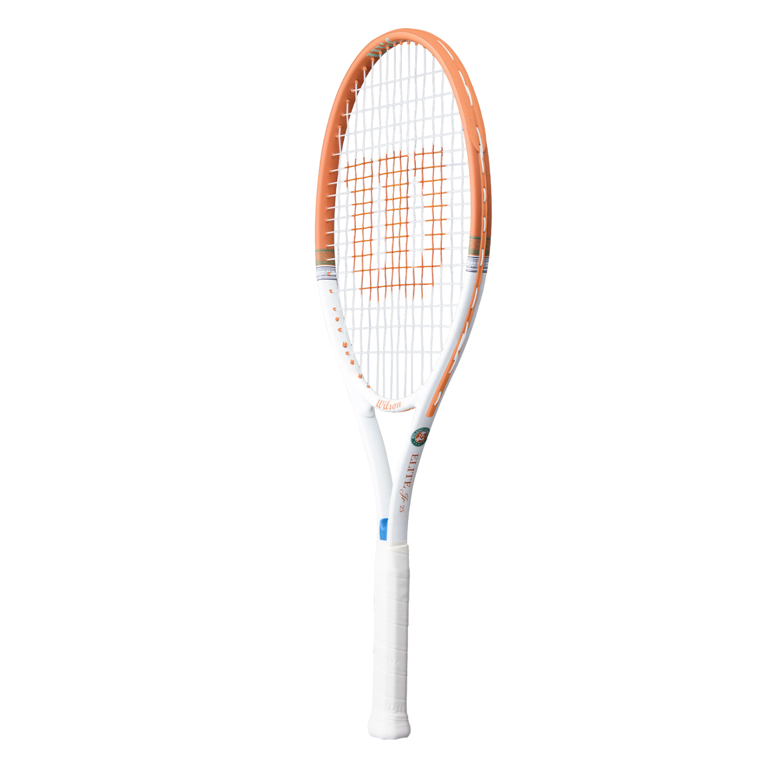 Wilson Roland Garros Elite Jr 25 Tennis Racket - Navy/Orange Tennis Rackets Wilson