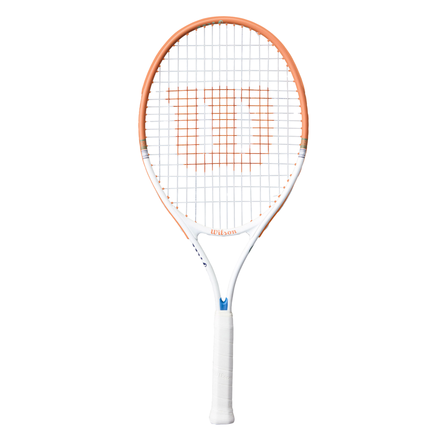 Wilson Roland Garros Elite Jr 25 Tennis Racket - Navy/Orange Navy Orange 25" Tennis Rackets Wilson
