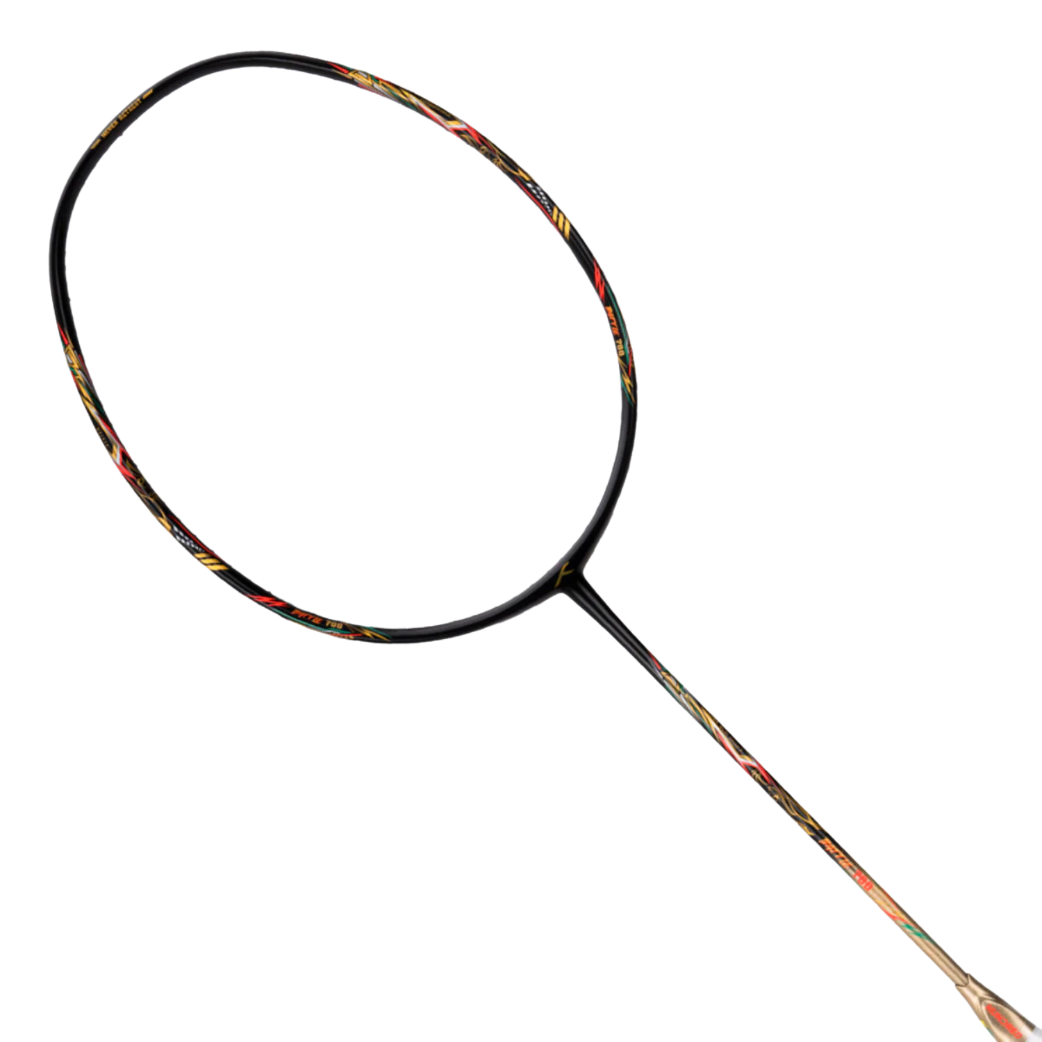 Hundred Battle 700 4U Badminton Racket - Charcoal/Gold/Orange Badminton Rackets Hundred