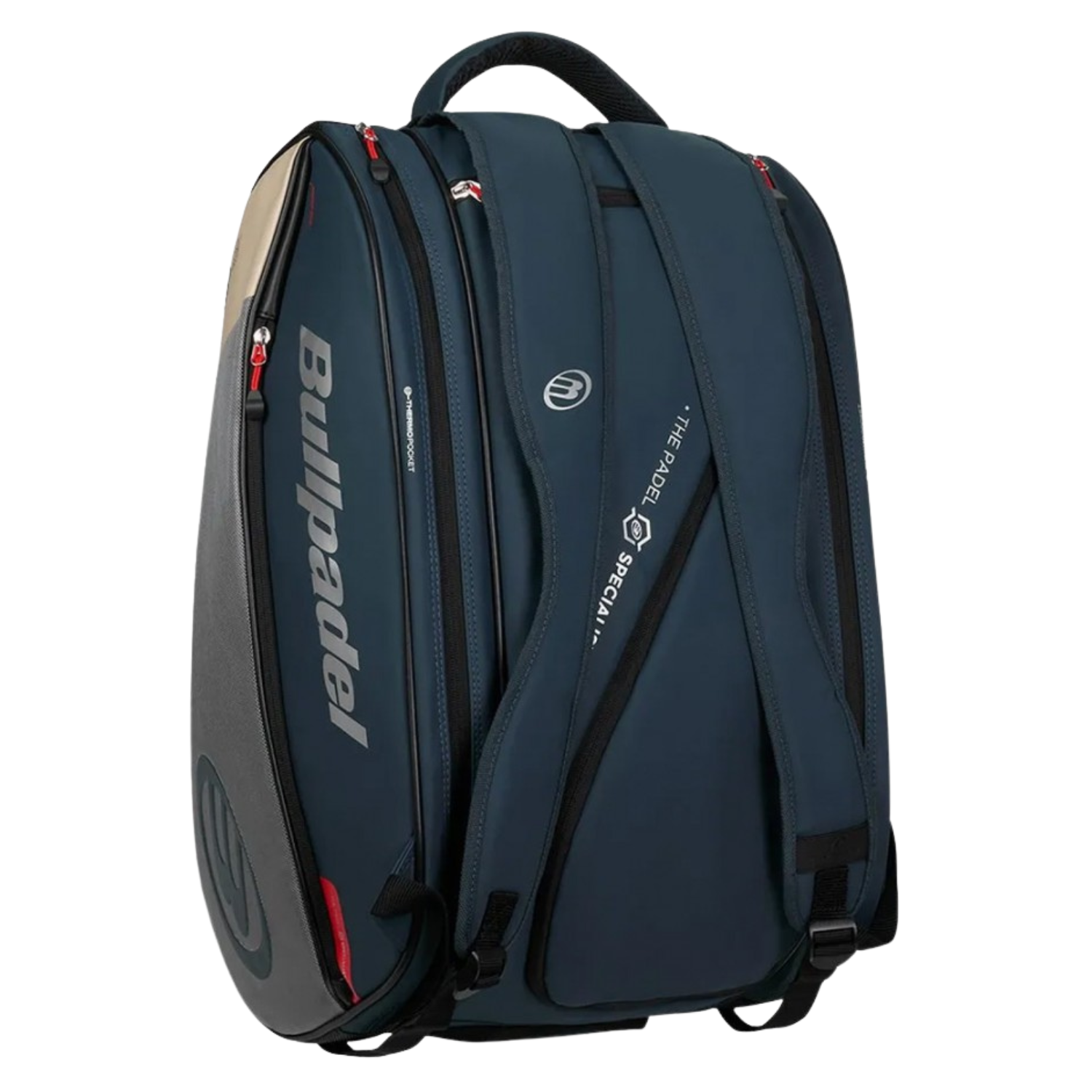 Bullpadel Neuron Racket Bag - Grey/Navy