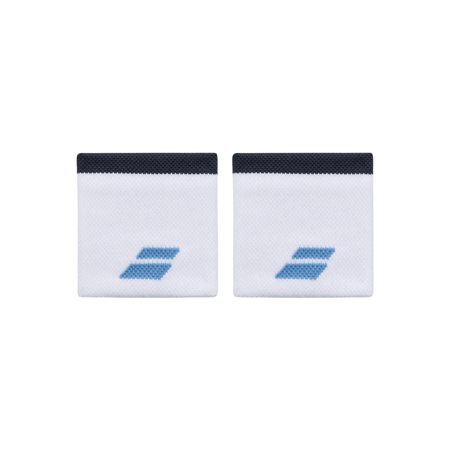 Babolat Logo Wristband Unisex (Twin Pack) - Black/White Accessories Babolat