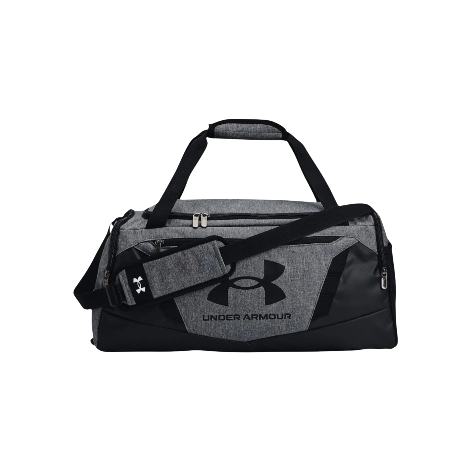 UA Undeniable 5.0 Small Duffle Bag 1369222 Pitch Gray Medium Heather Black Duffle Bag Under Armour