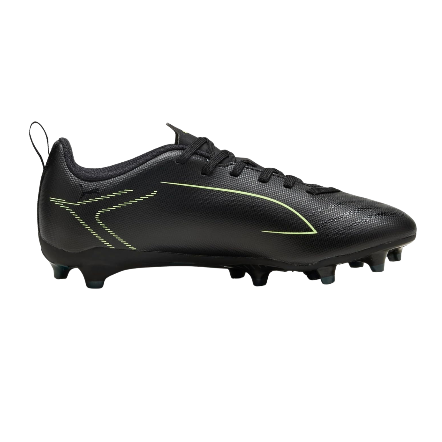 Puma Ultra 6 Play FG/AG Football Boots Junior - Puma Black/Green shoes Puma