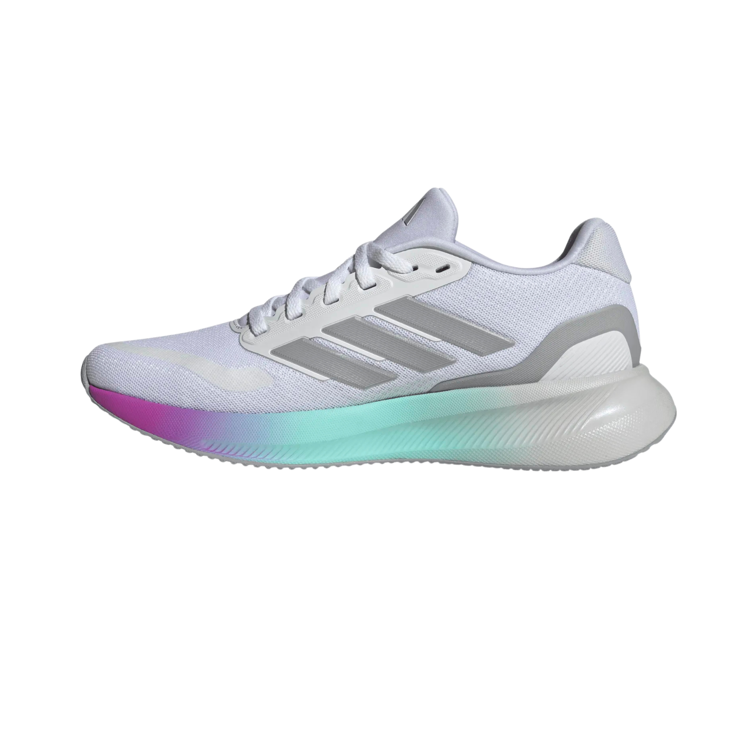 Adidas Runfalcon 5 Running Shoe Women - White/Silver/Black