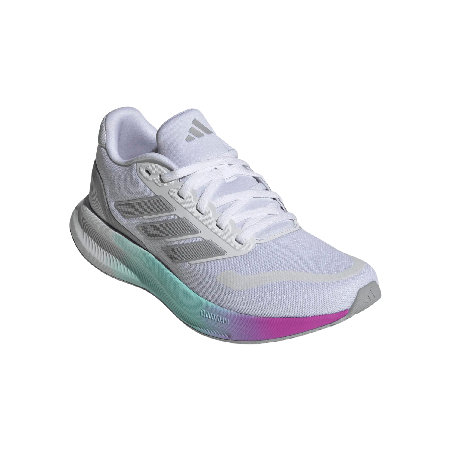 Adidas Runfalcon 5 Running Shoe Women - White/Silver/Black