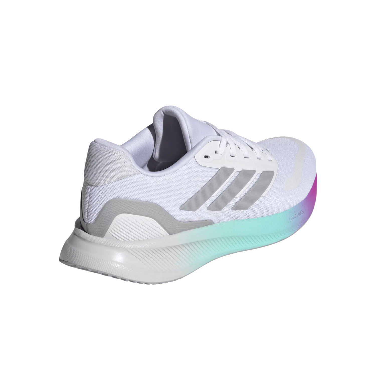 Adidas Runfalcon 5 Running Shoe Women - White/Silver/Black